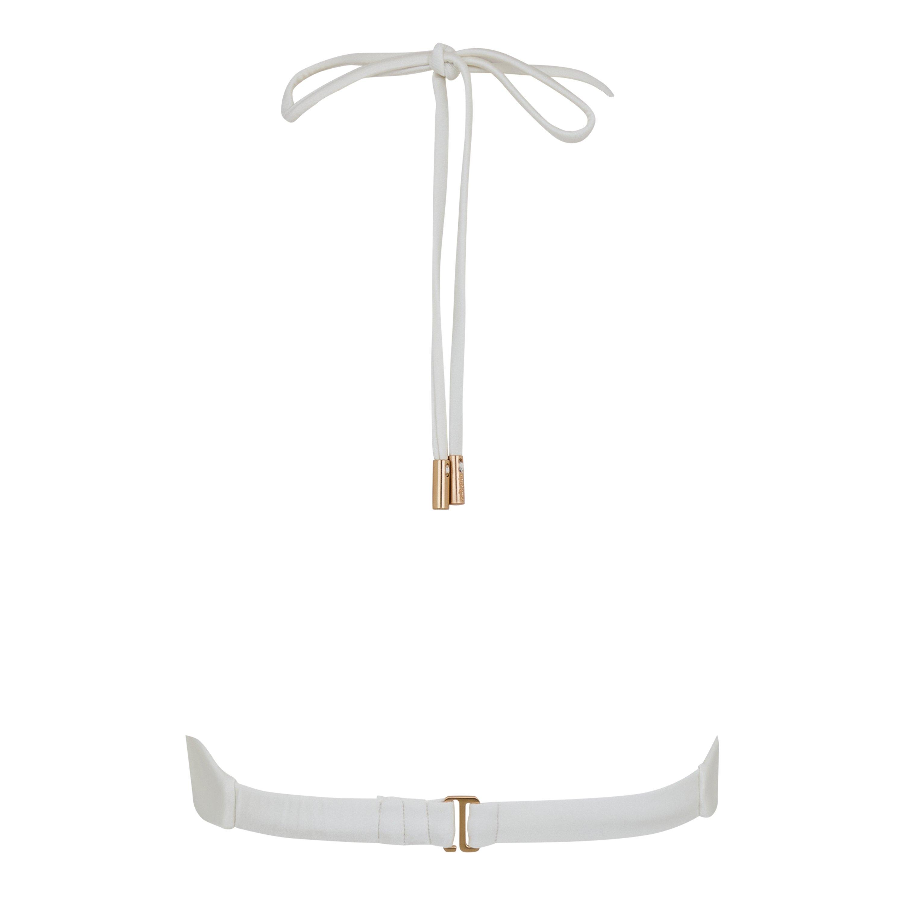 Off White - Cult Gaia - Women's Euphrasia Bandeau Bikinis - 4