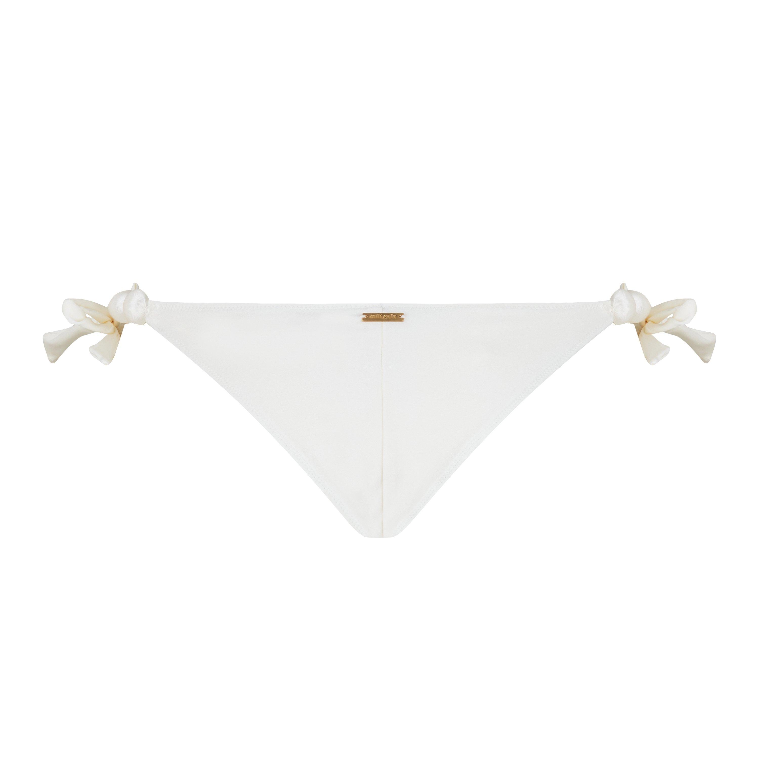 Off White - Cult Gaia - Women's Euphrasia Brazilian Bikini Bottoms - 2