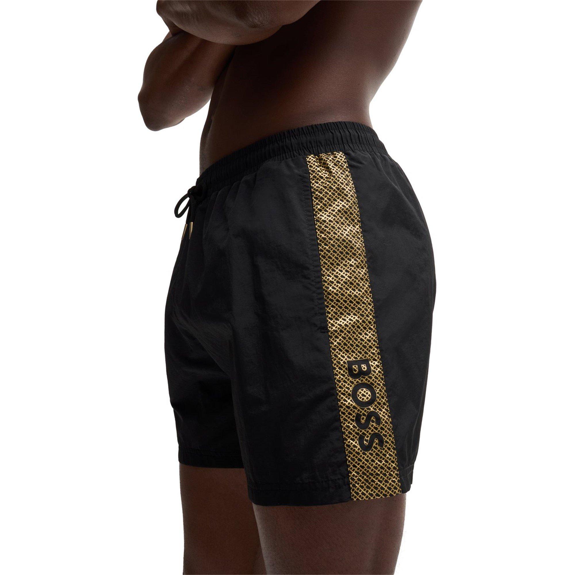 Black 006 - Boss - Men's BW OLE Swim Shorts - 5
