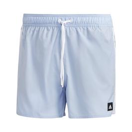 adidas 3-Stripes CLX Short-length Swim Shorts