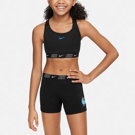 Nike Logo Tape Racerback Bikini & Short Set