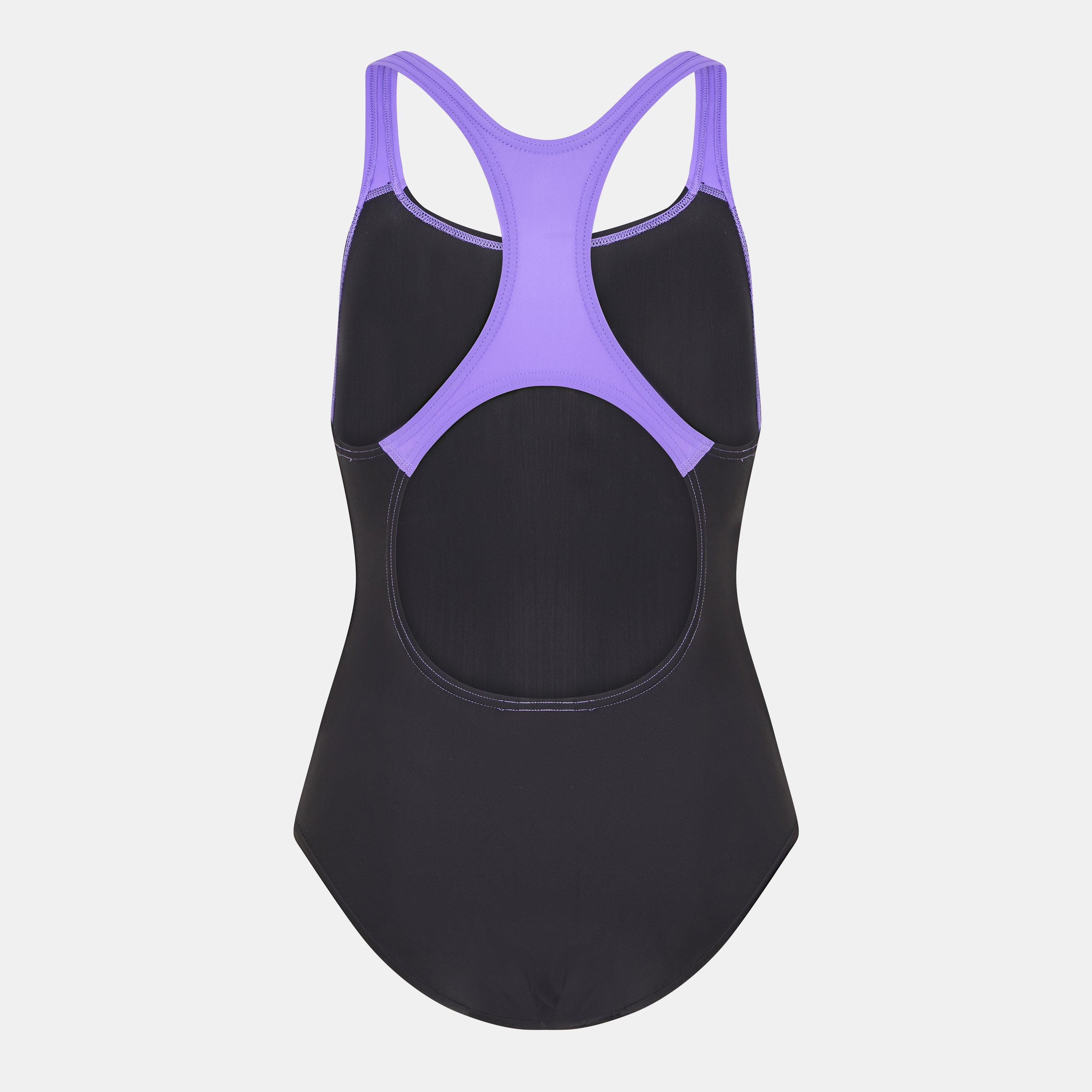 BRIGHT PEACH - Speedo - Medley Logo One Piece Swimsuit - 2