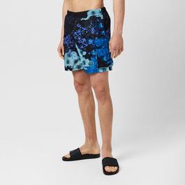 Off White Camo SwImshorts Sn44