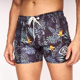 Crosshatch Rainforest Swim Shorts