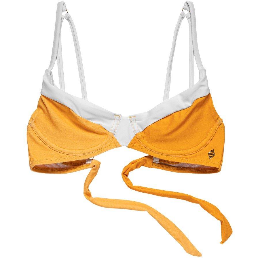 Panos Emporio Women's Medusa Balconette Bikini Top - Yellow - 10 (S)