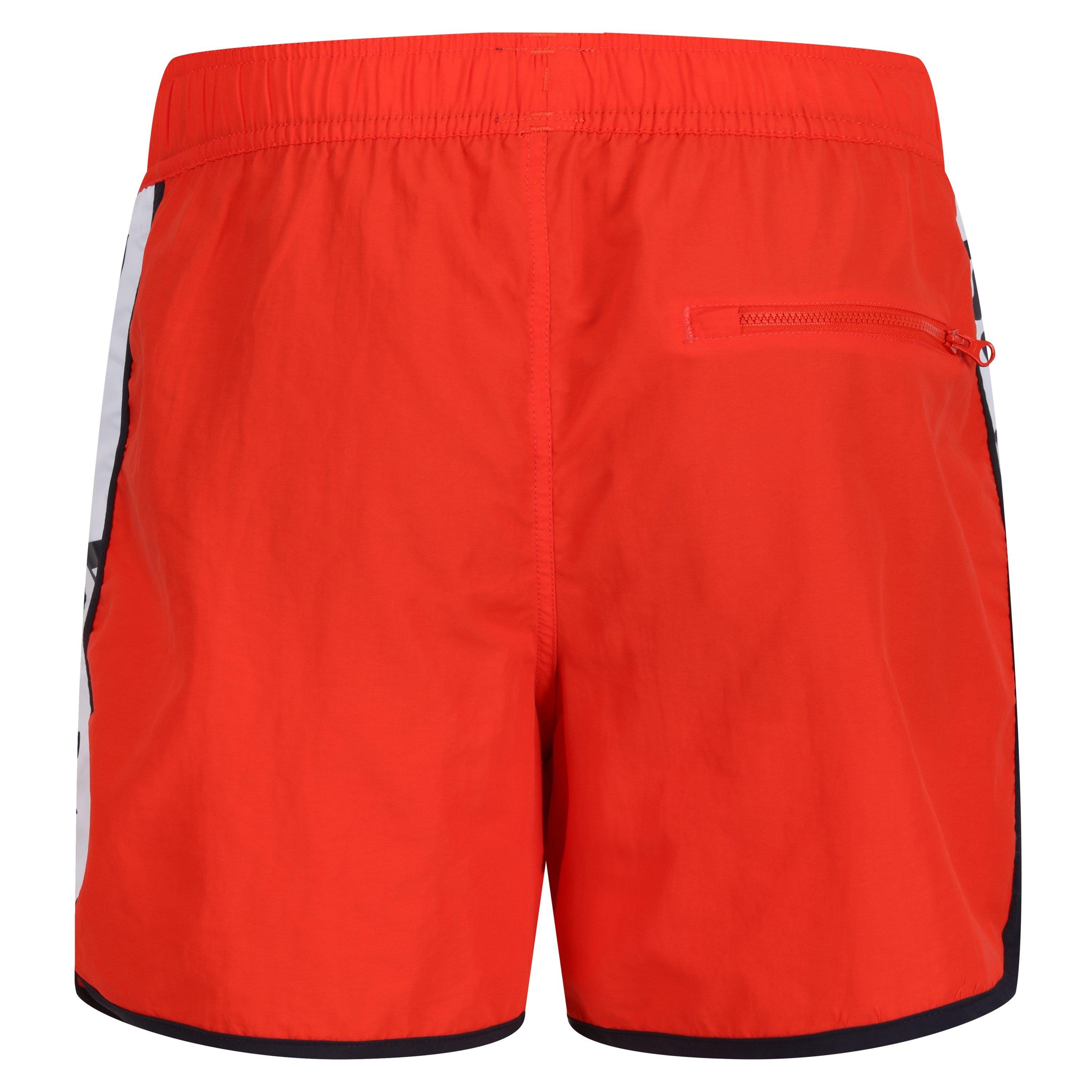 Red/White - Reebok - Silver Swim Shorts - 2