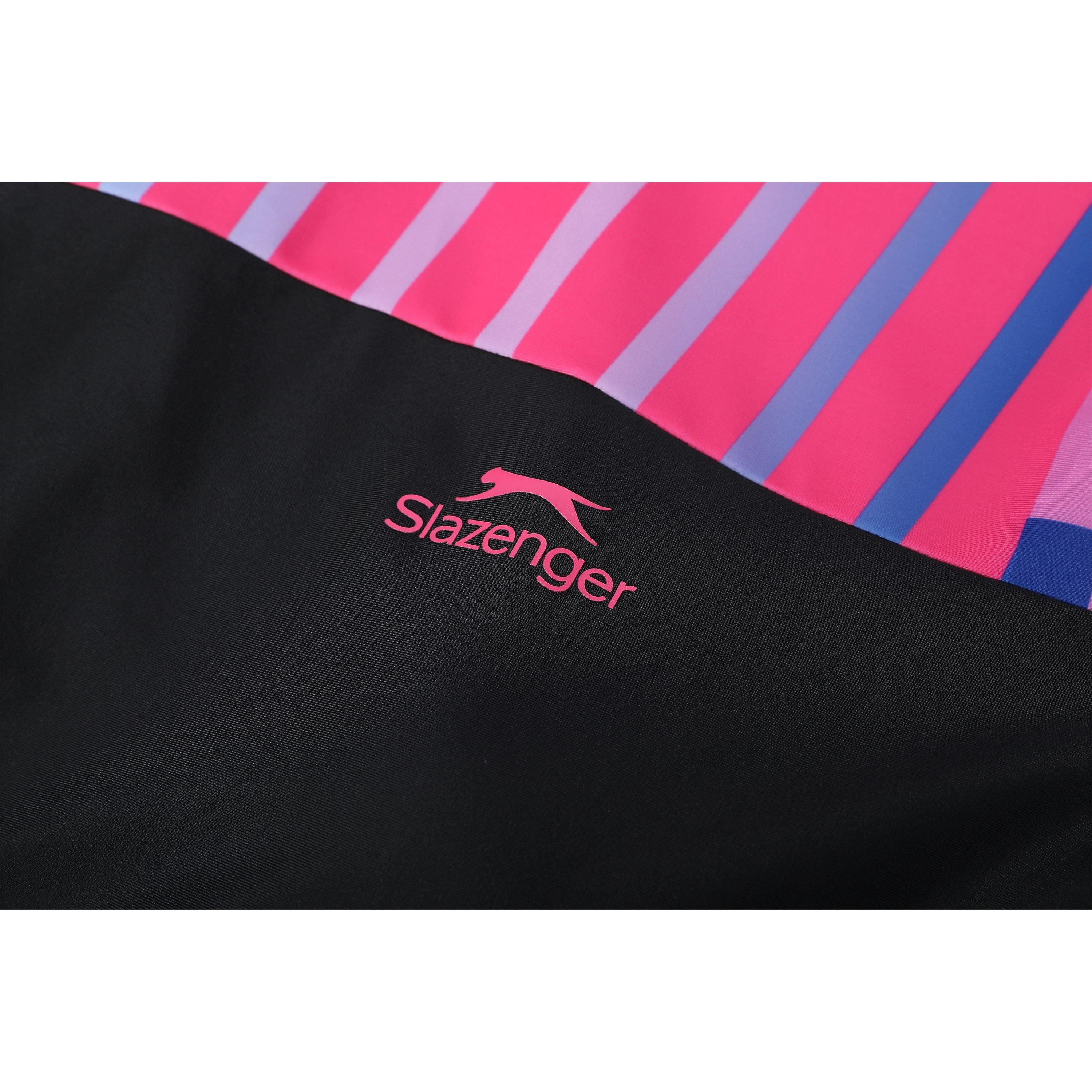 Grey/Pink - Slazenger - 3 Piece Burkini Set Womens - 8