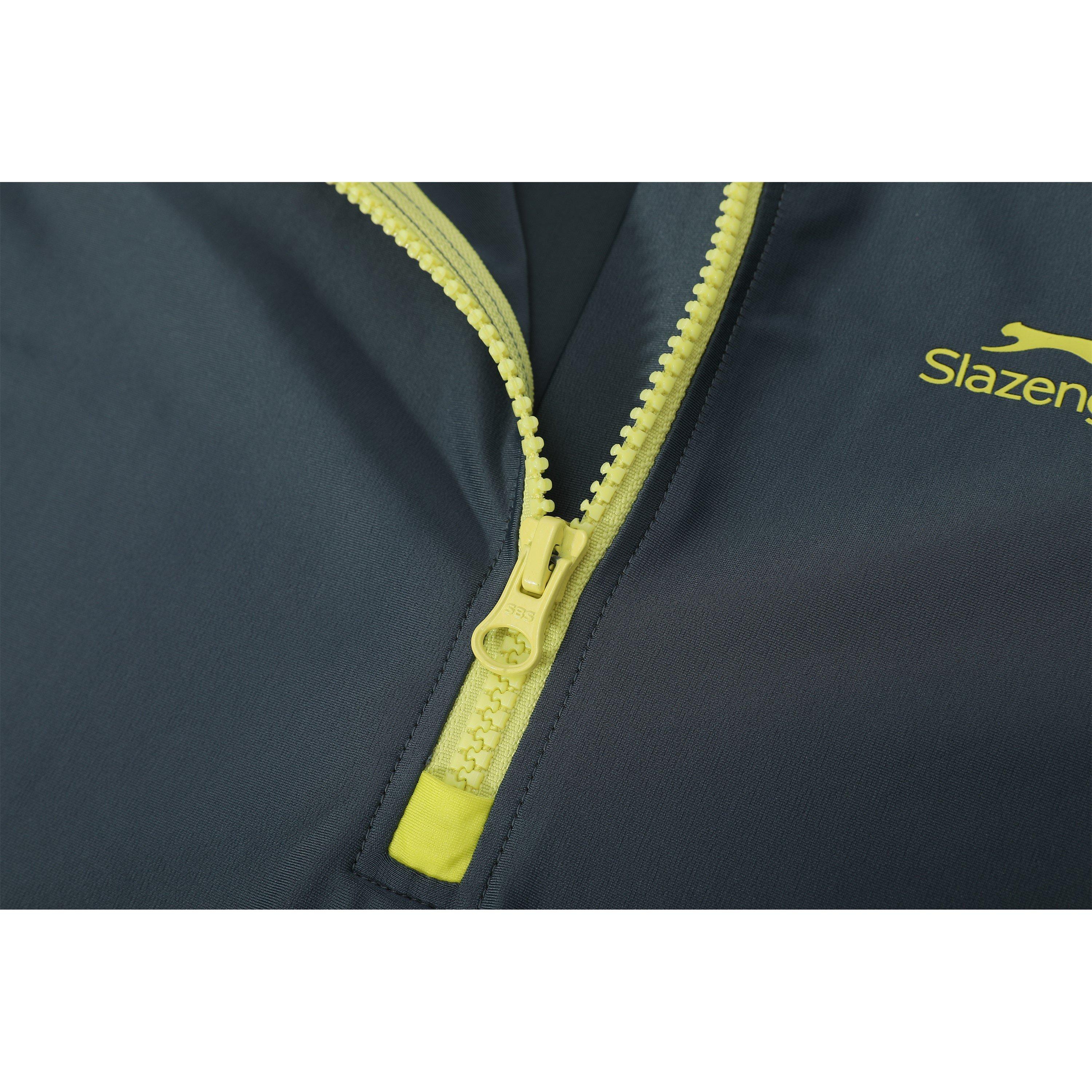 Charcoal/Lime - Slazenger - 1-Piece Swimsuit Juniors - 5