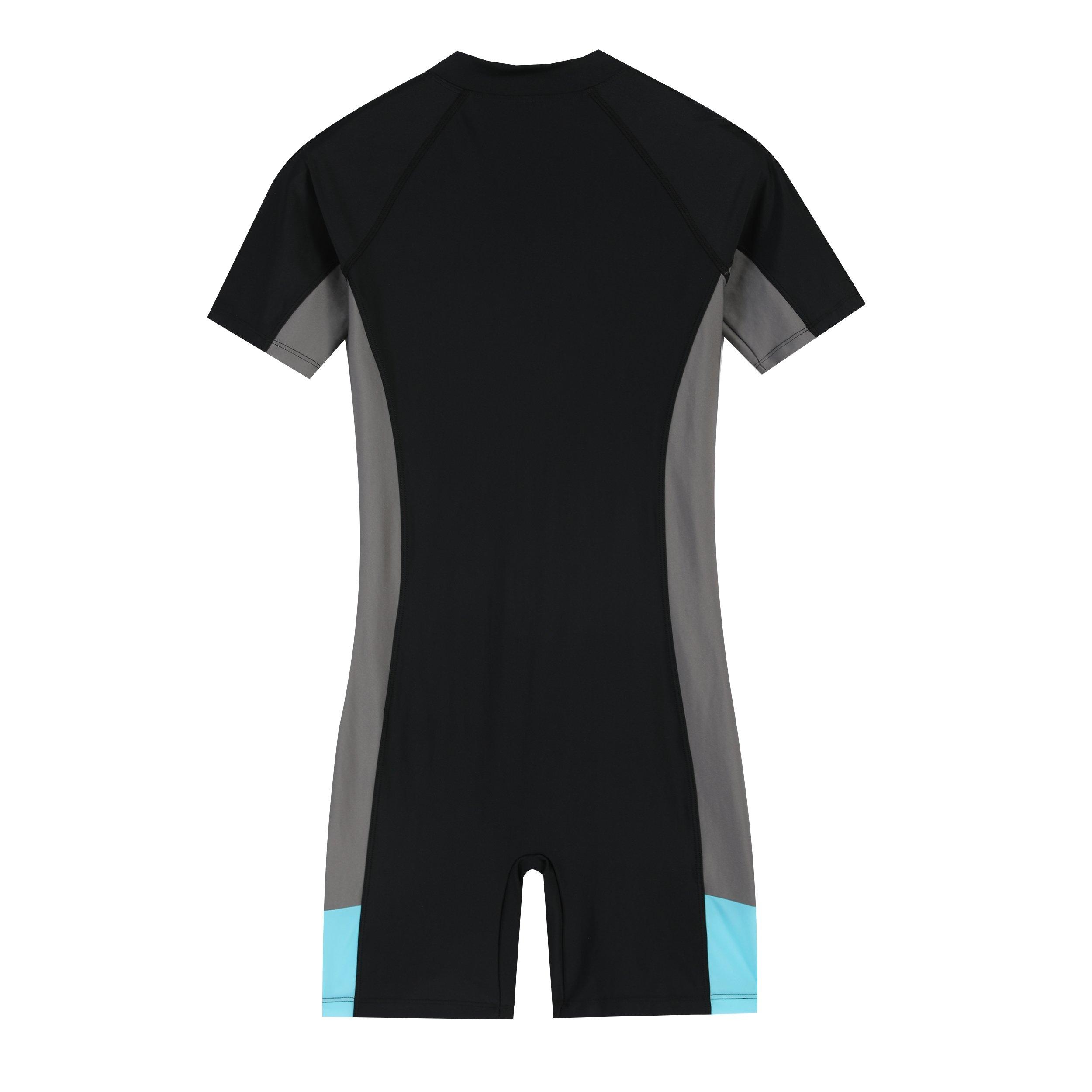 Black/Charcoal - Slazenger - One Piece Swimsuit Juniors - 2