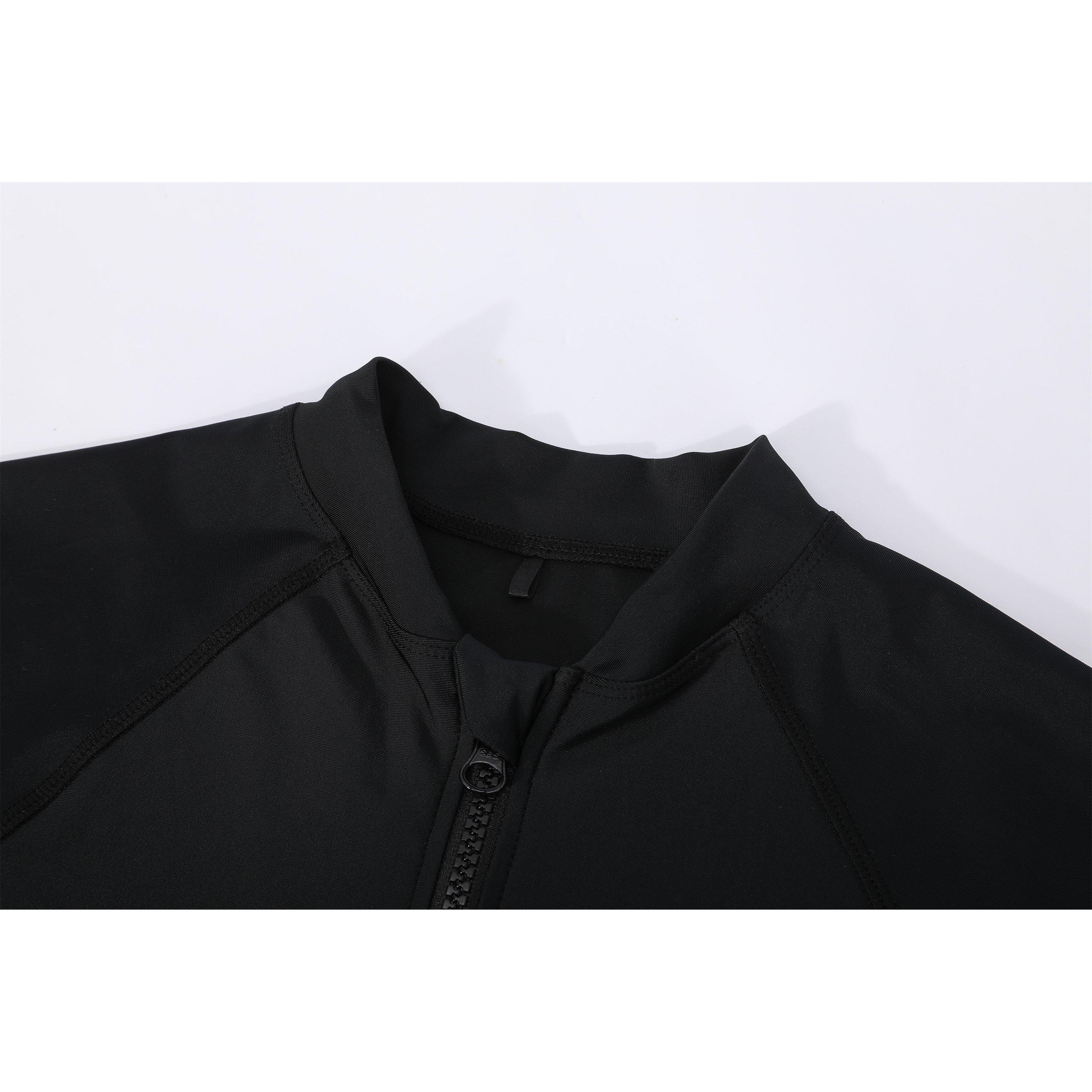 Black/Charcoal - Slazenger - One Piece Swimsuit Juniors - 4