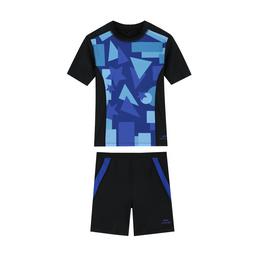 Slazenger 2 piece Short Sleeve Swimsuit Childrens