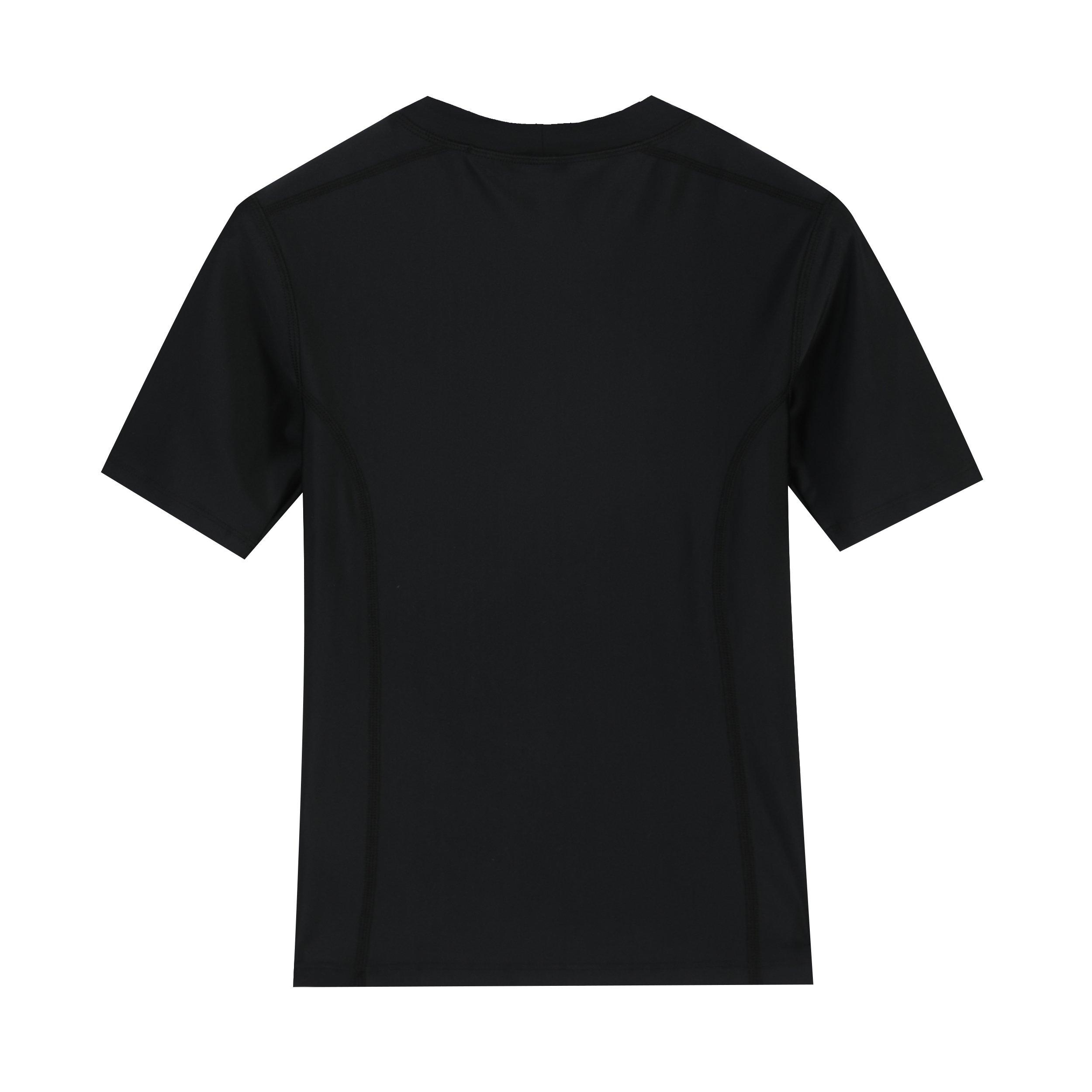 Black/Blue - Slazenger - 2 piece Short Sleeve Swimsuit Childrens - 3