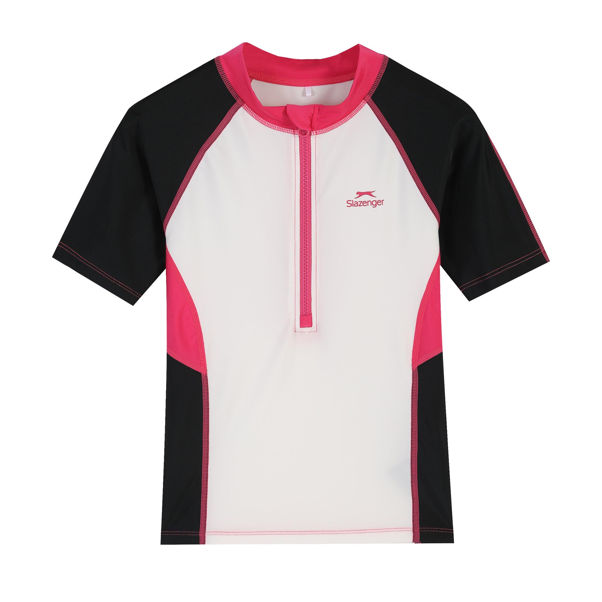 Black/Cream/PK - Slazenger - 2 Piece Swimsuit Juniors - 2