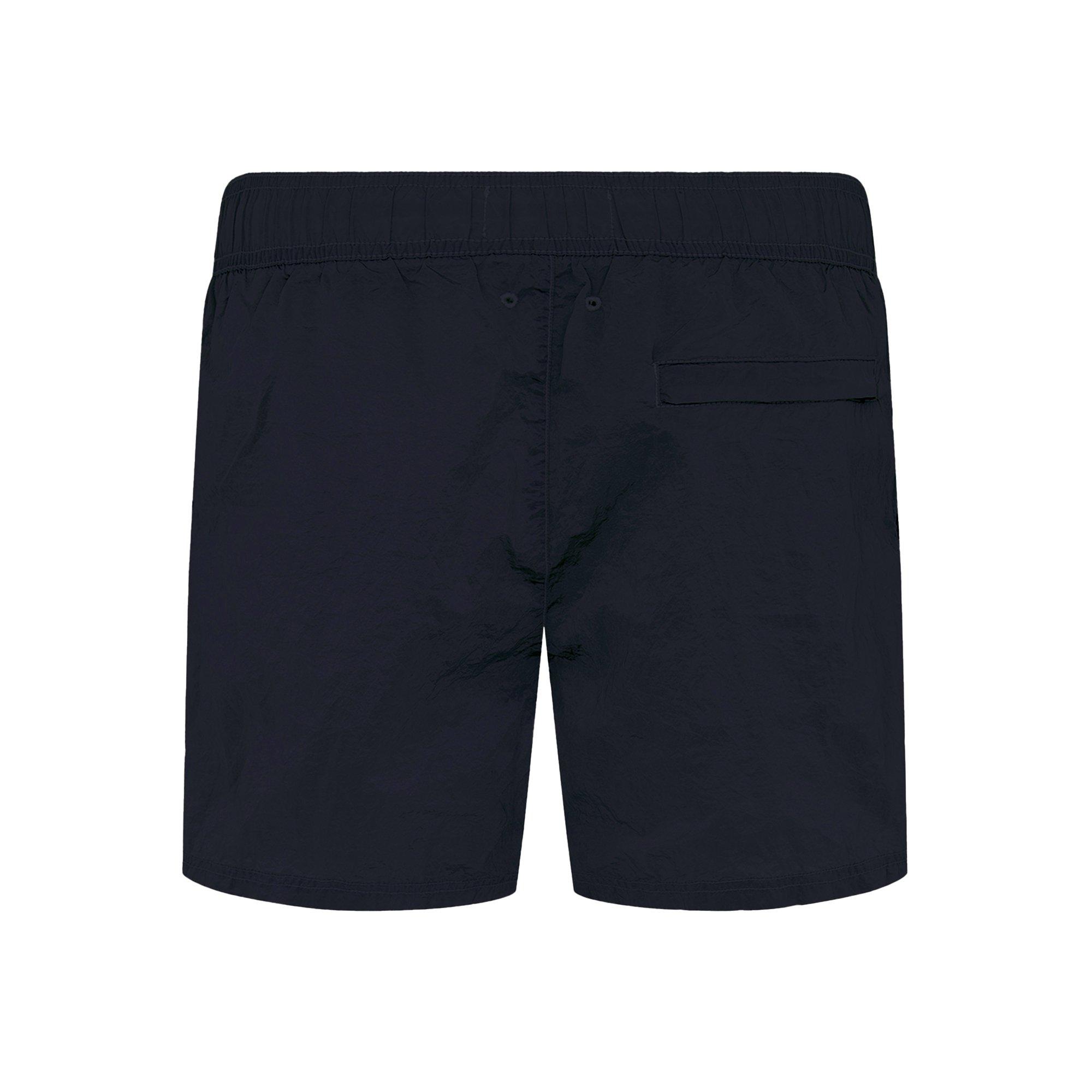 Navy A0020 - Stone Island - Men's Crinkled Finish Swim Shorts - 6