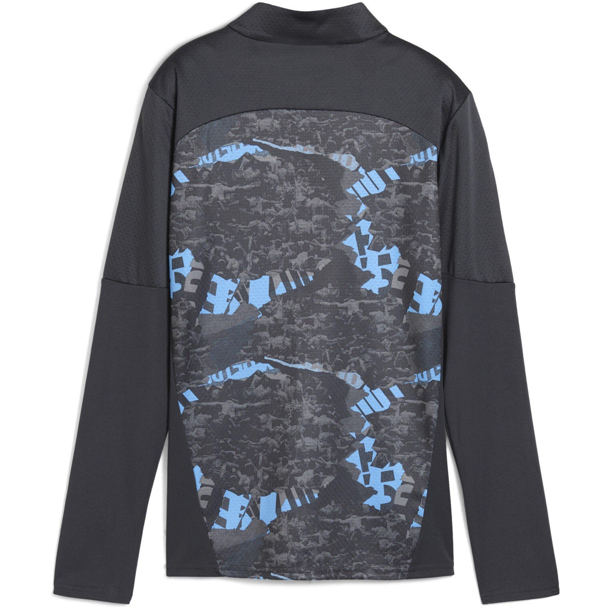 Grå Cool/Grå - Puma - Manchester City Pre-Match Quarter-Zip Top 2024 2025 Womens - 7