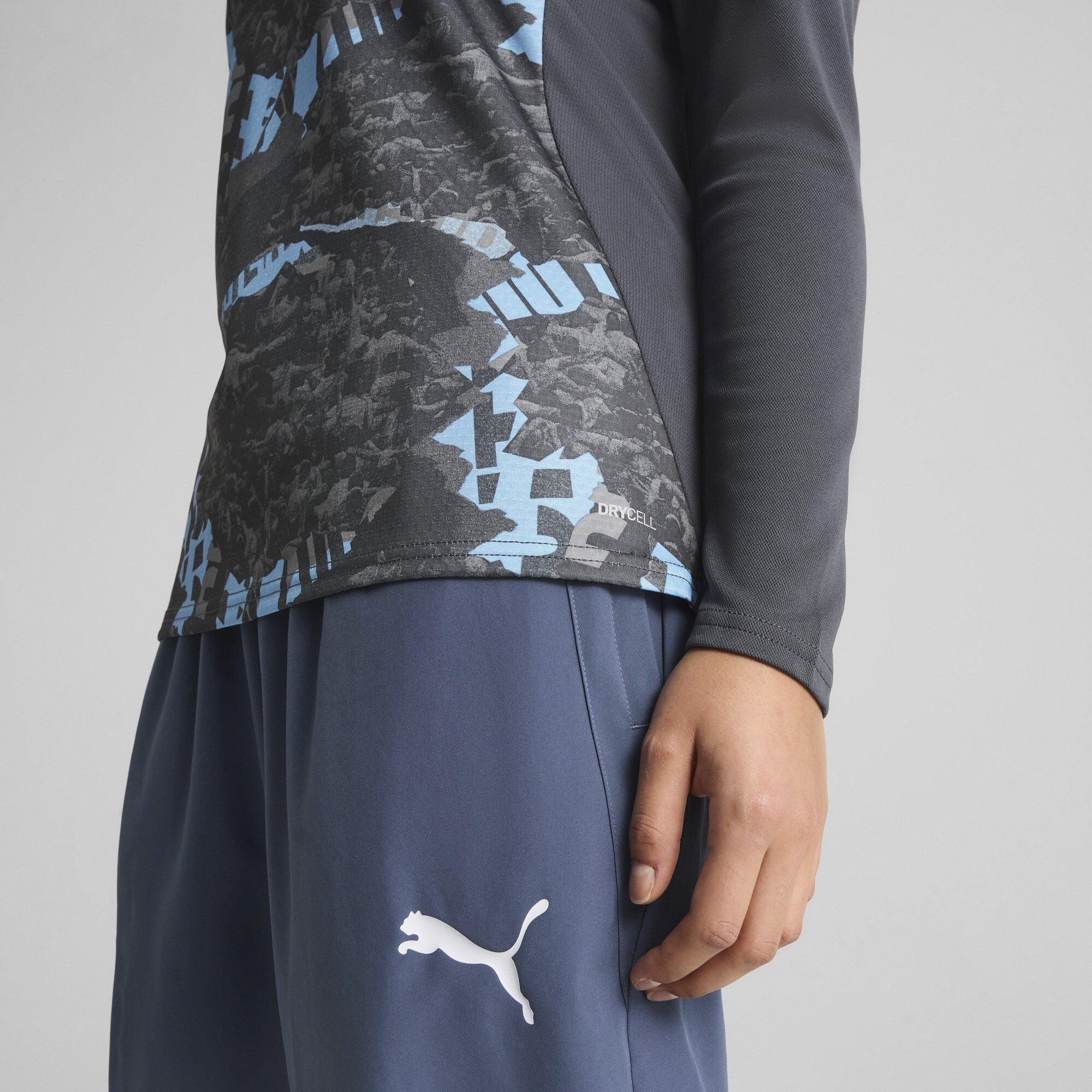 Grå Cool/Grå - Puma - Manchester City Pre-Match Quarter-Zip Top 2024 2025 Womens - 3