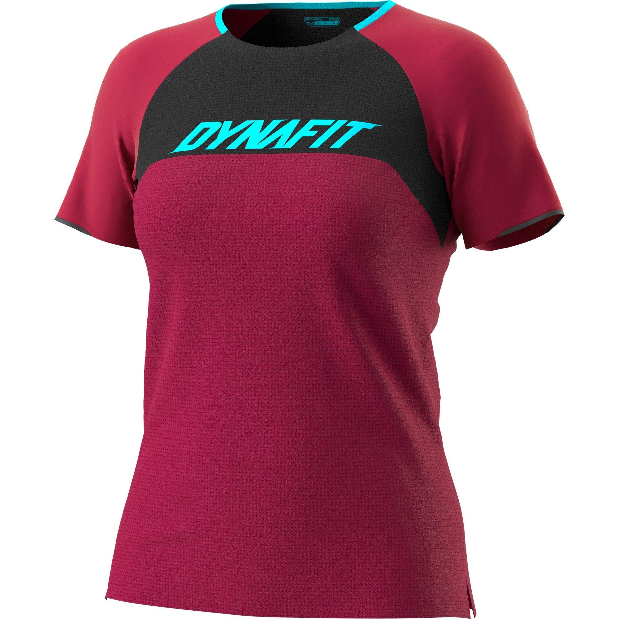 Beet Red - Dynafit - Women's Short-Sleeve Performance Gym Top