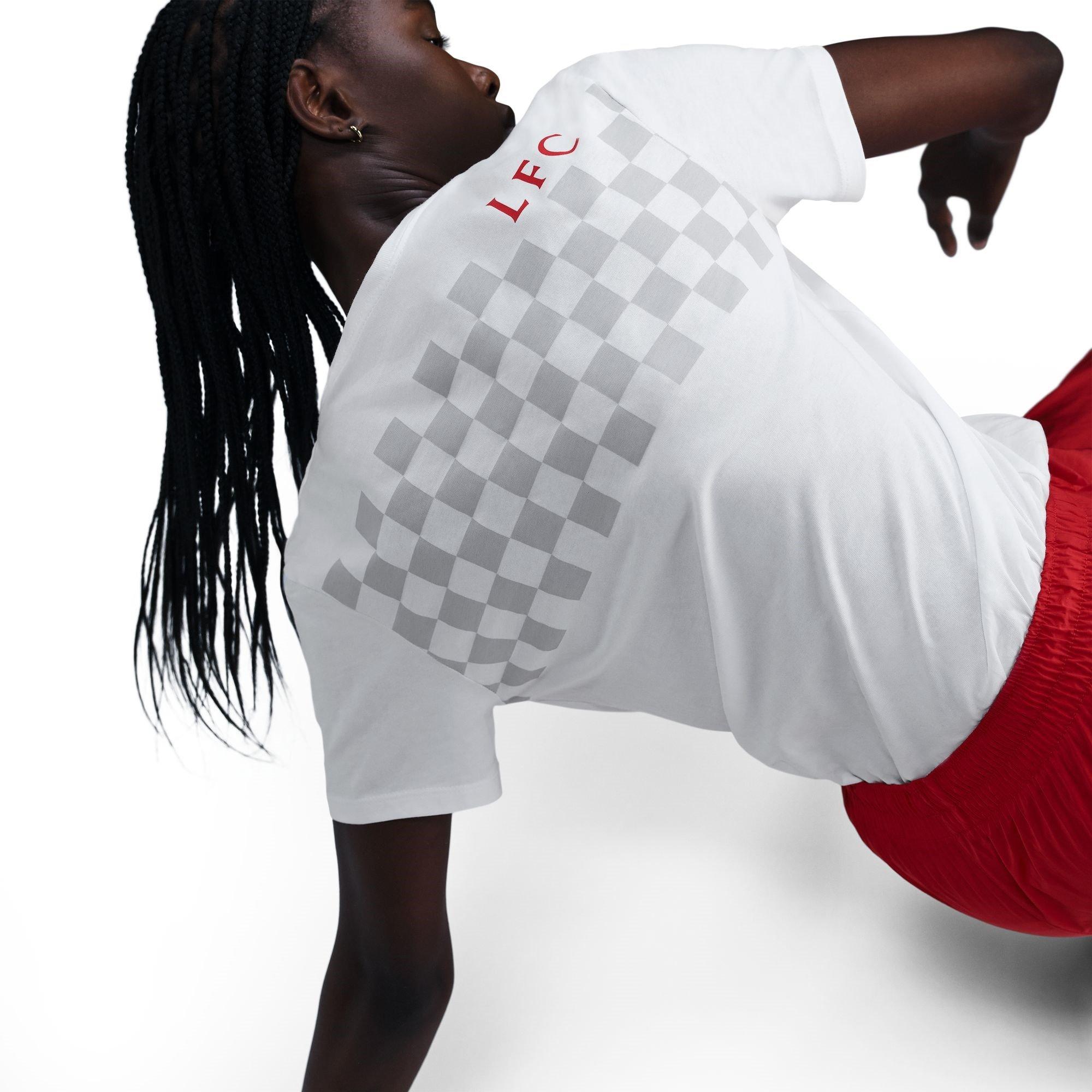 White - Nike - Liverpool Football Club Support T-Shirt - 4