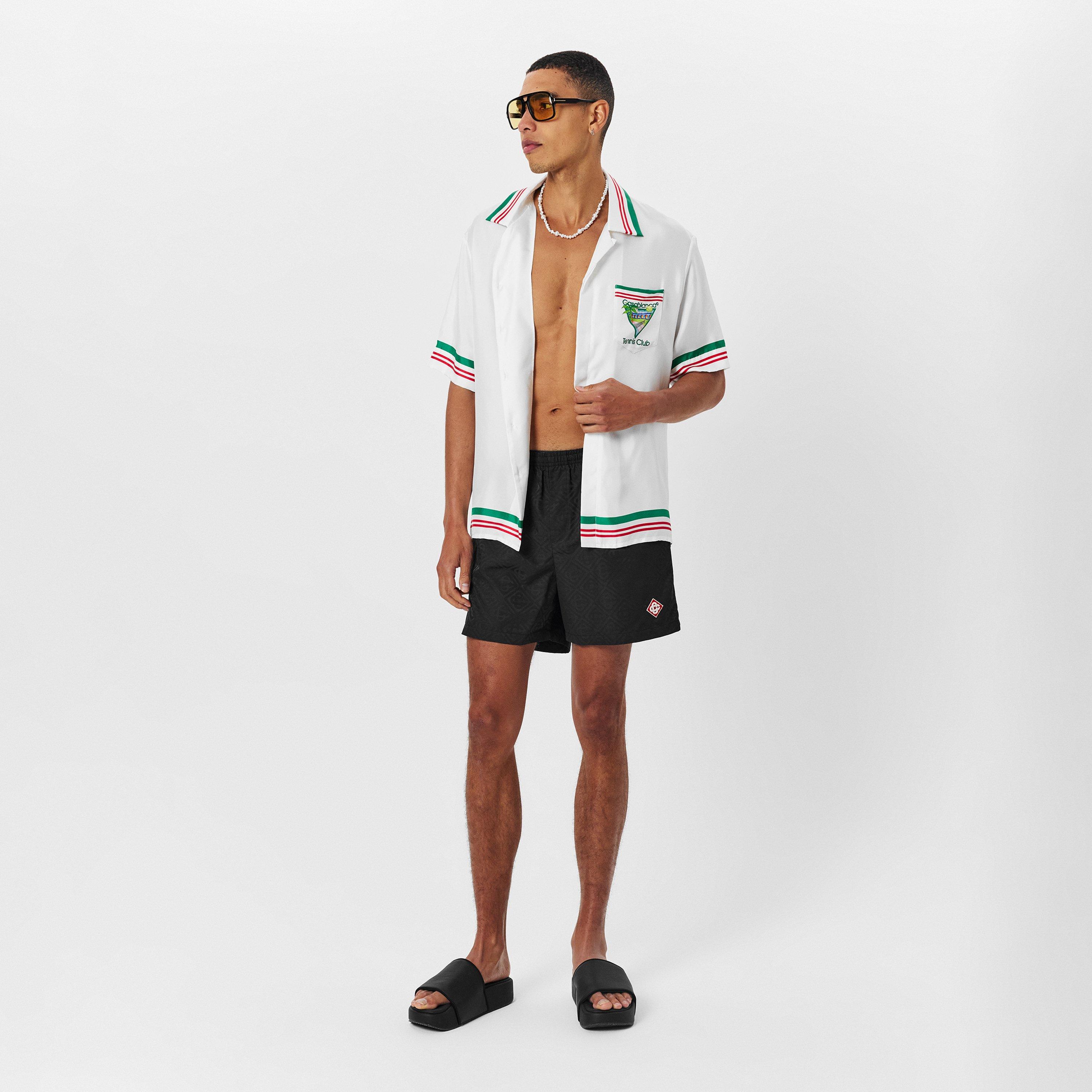 Black - Casablanca - Men's Swim Shorts - 6