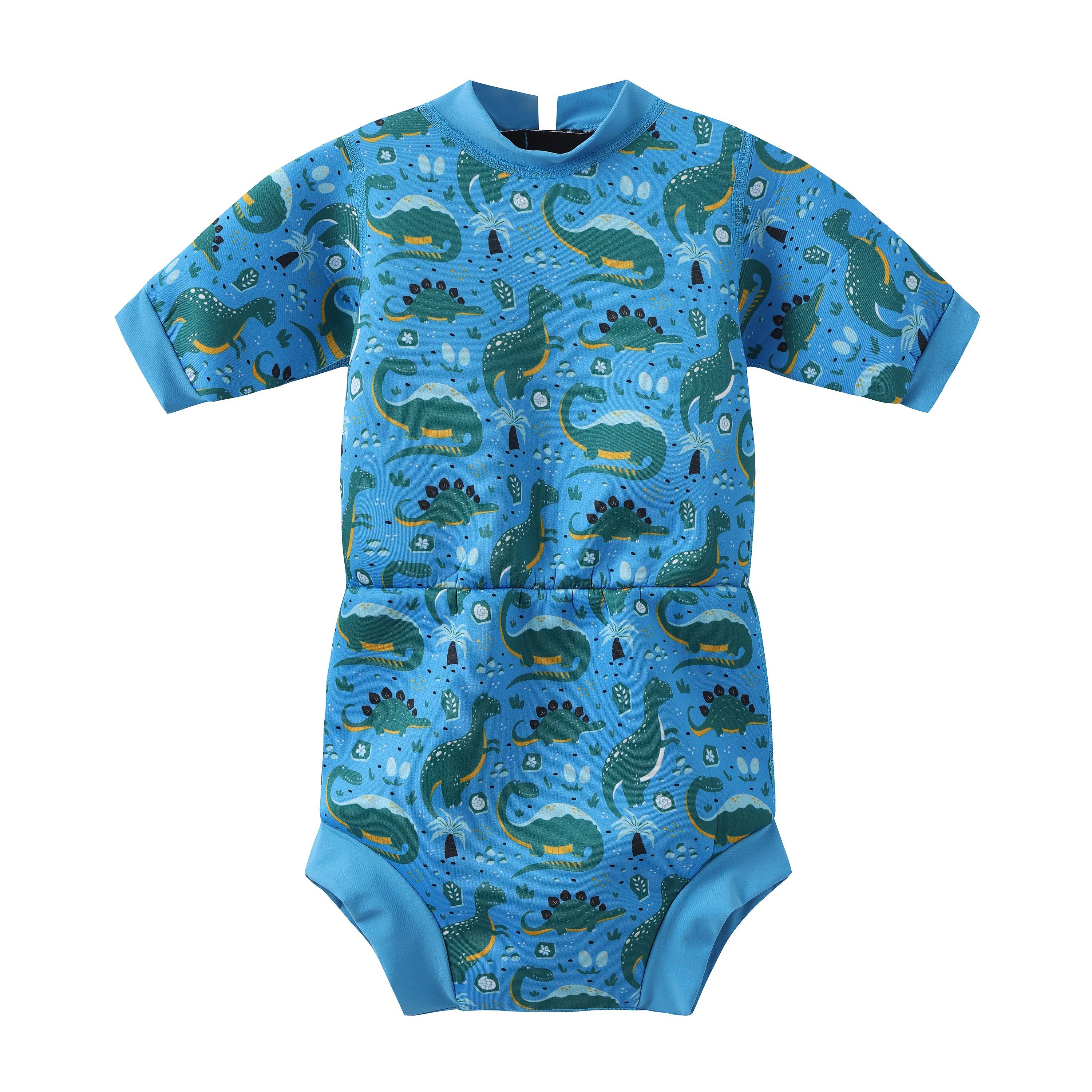 Star Men's Swim Suit Baby - Blue Aop - 0-3 Mnth