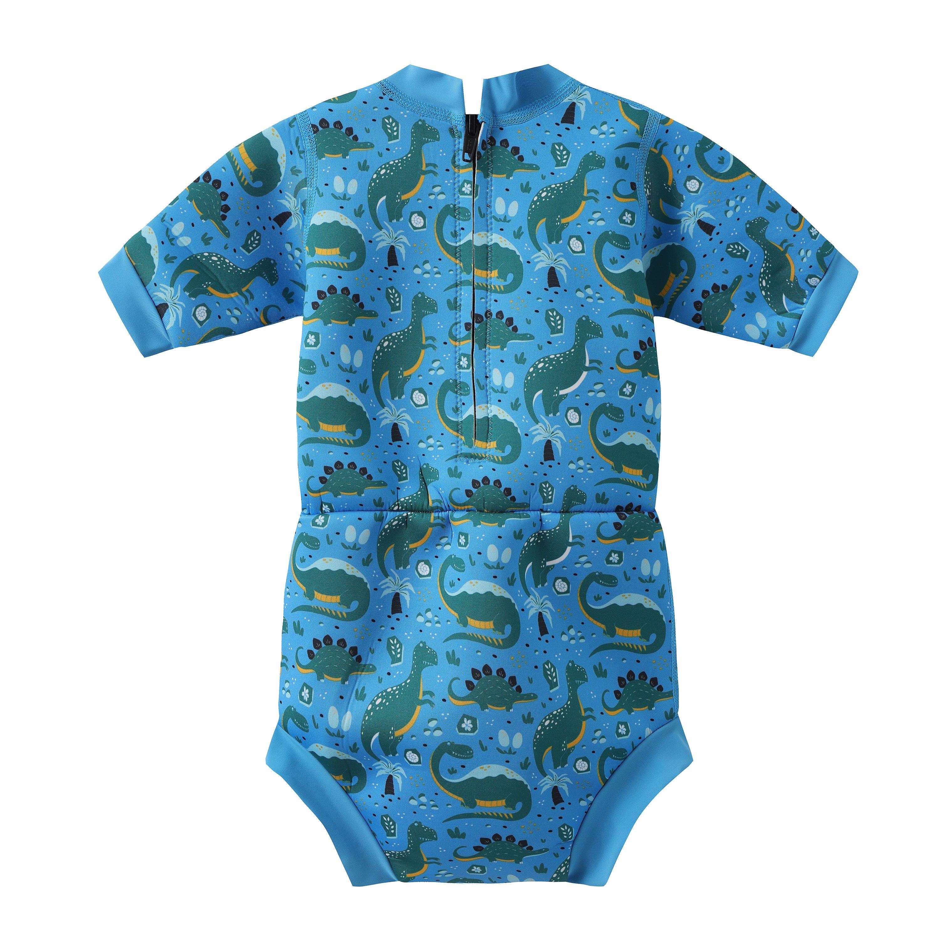 Blue AOP - Star - Swim Suit Baby - 2