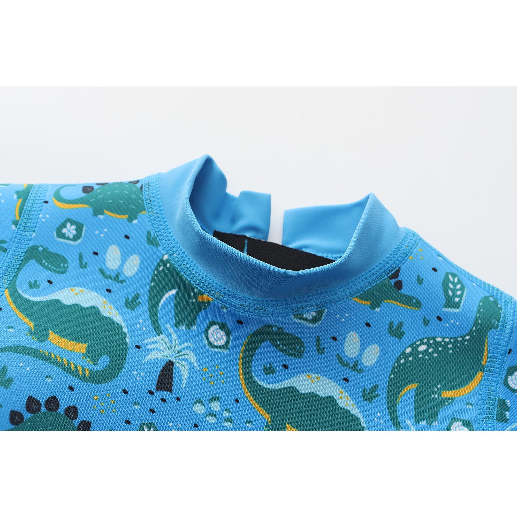 Blue AOP - Star - Swim Suit Baby - 3