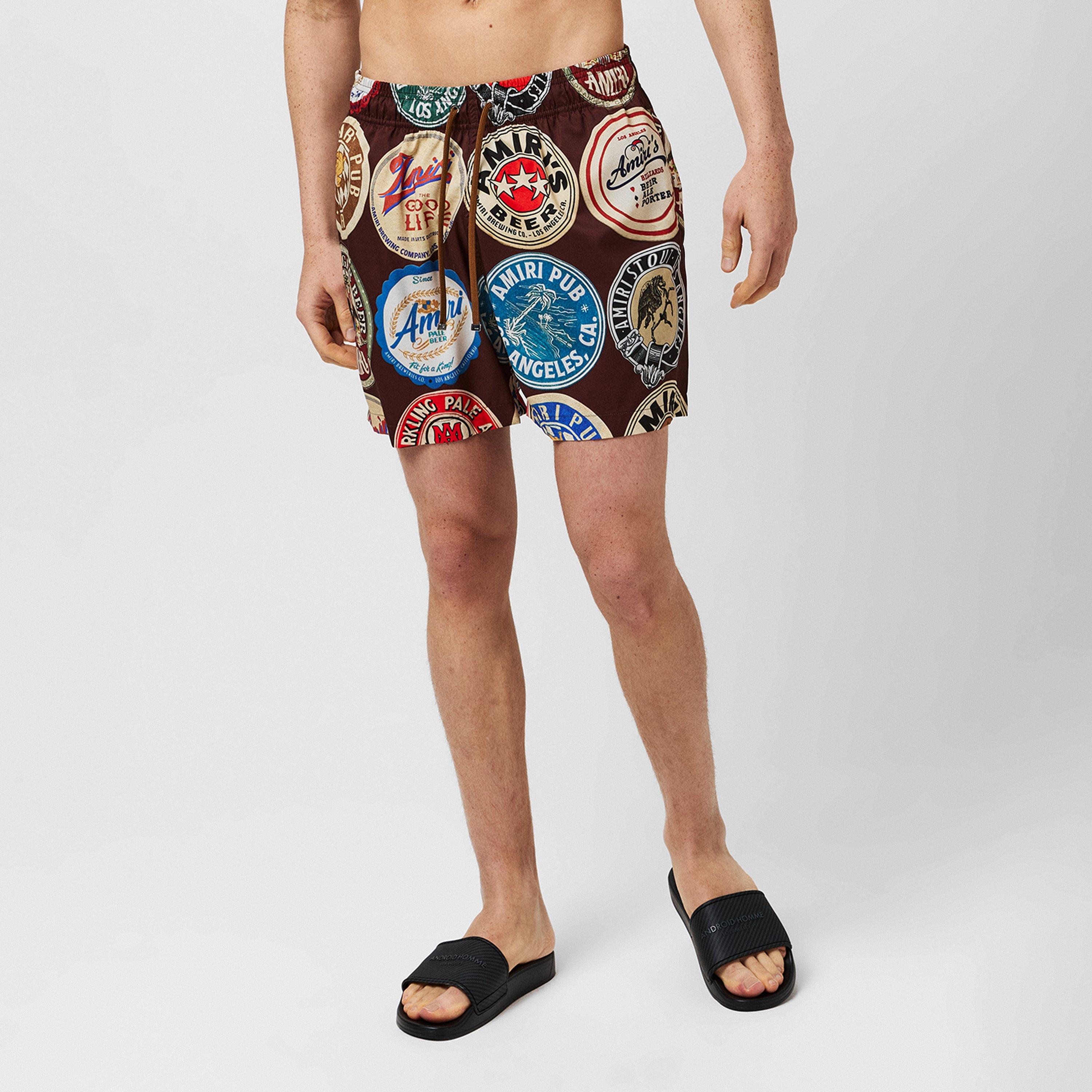 Amiri Men's Coaster Swim Shorts | Cruise Fashion