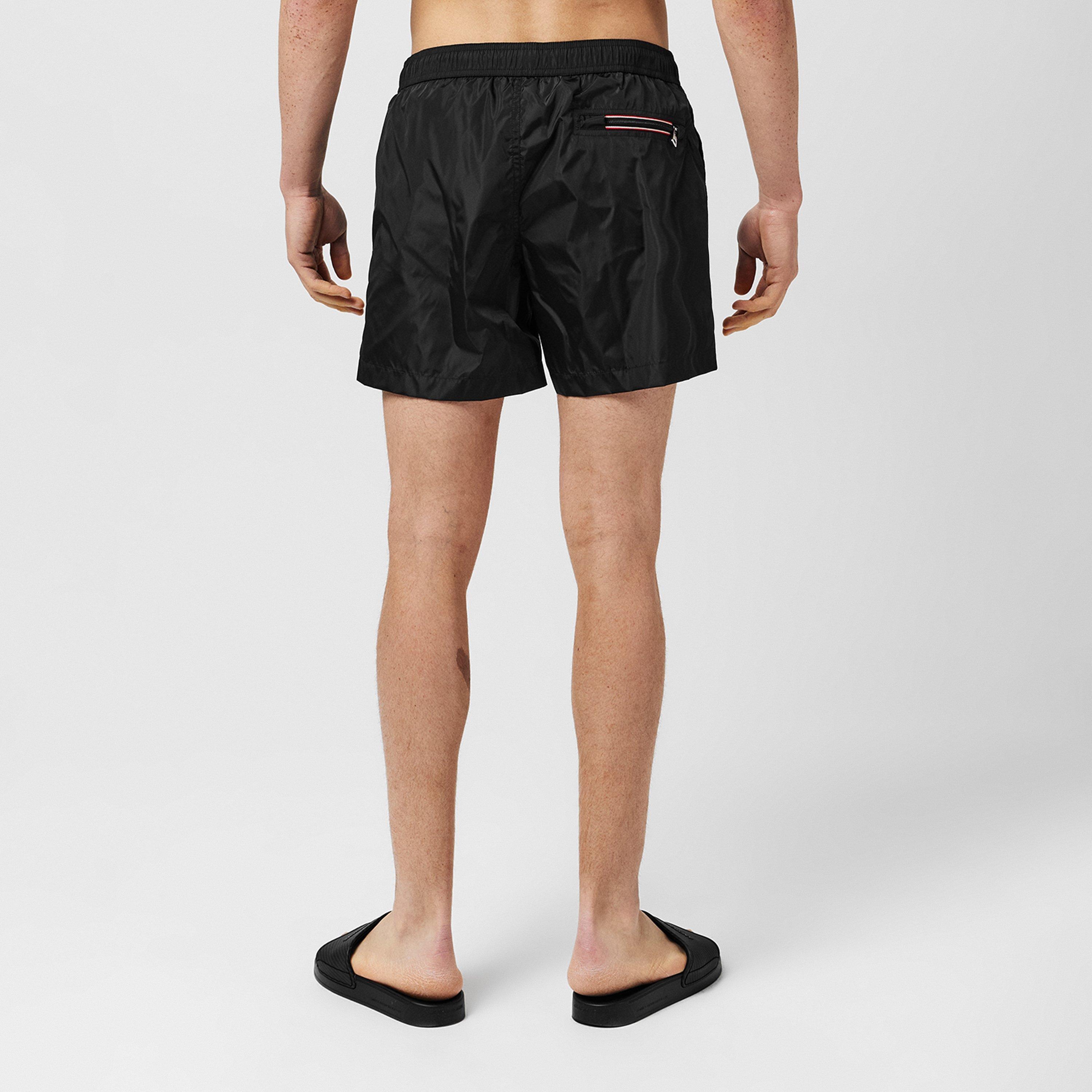 Black 999 - Moncler - Men's Logo Swim Shorts - 3
