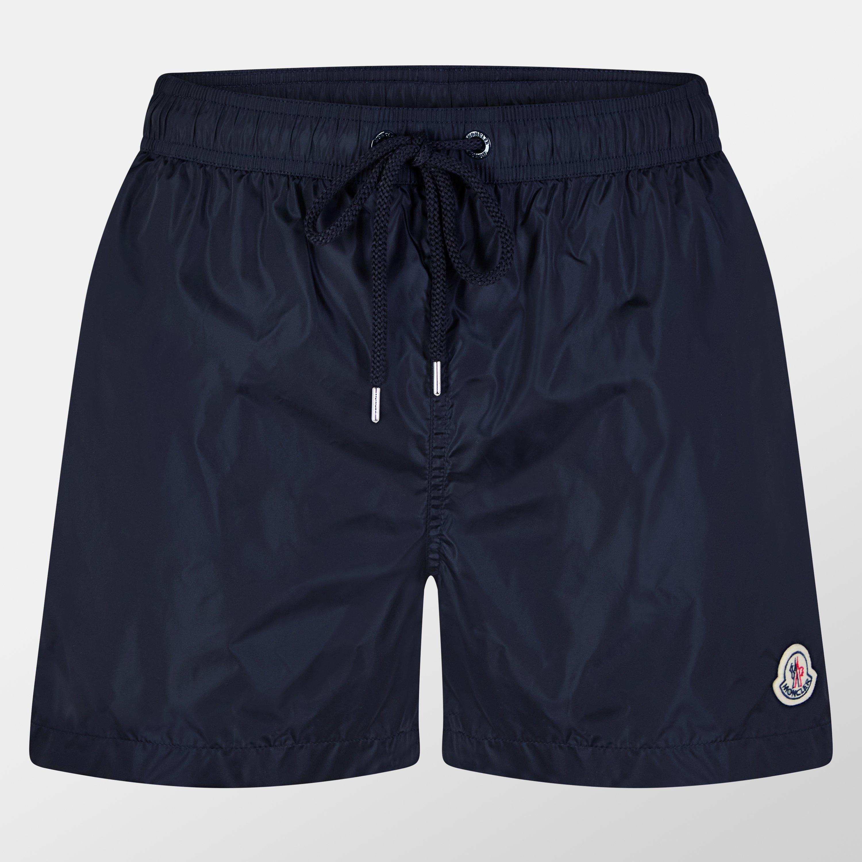 Moncler Men's Logo Swim Shorts - Navy 743 - L