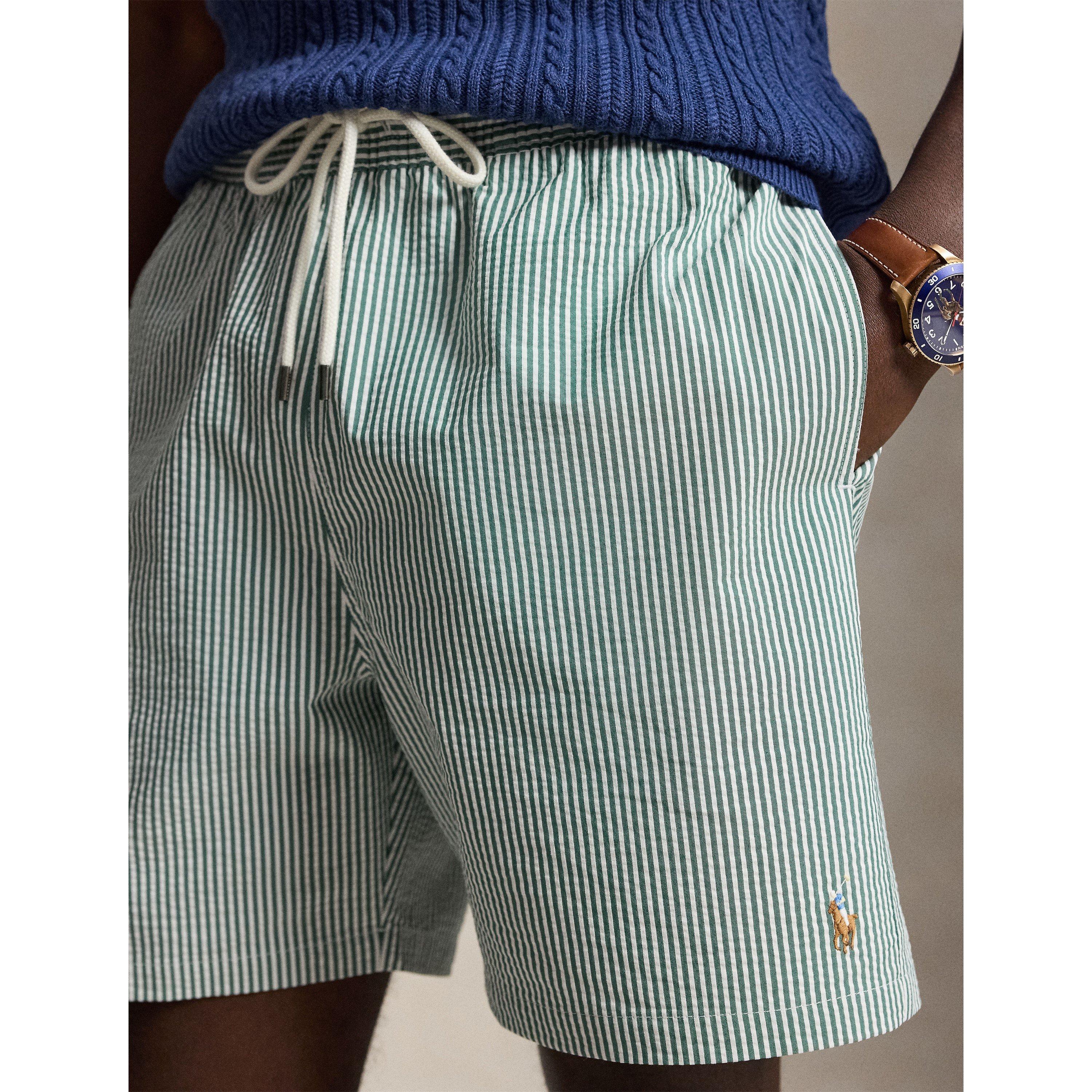 New Forest Strp - Polo Ralph Lauren - Mens Seersucker Traveller Swim Shorts - 4