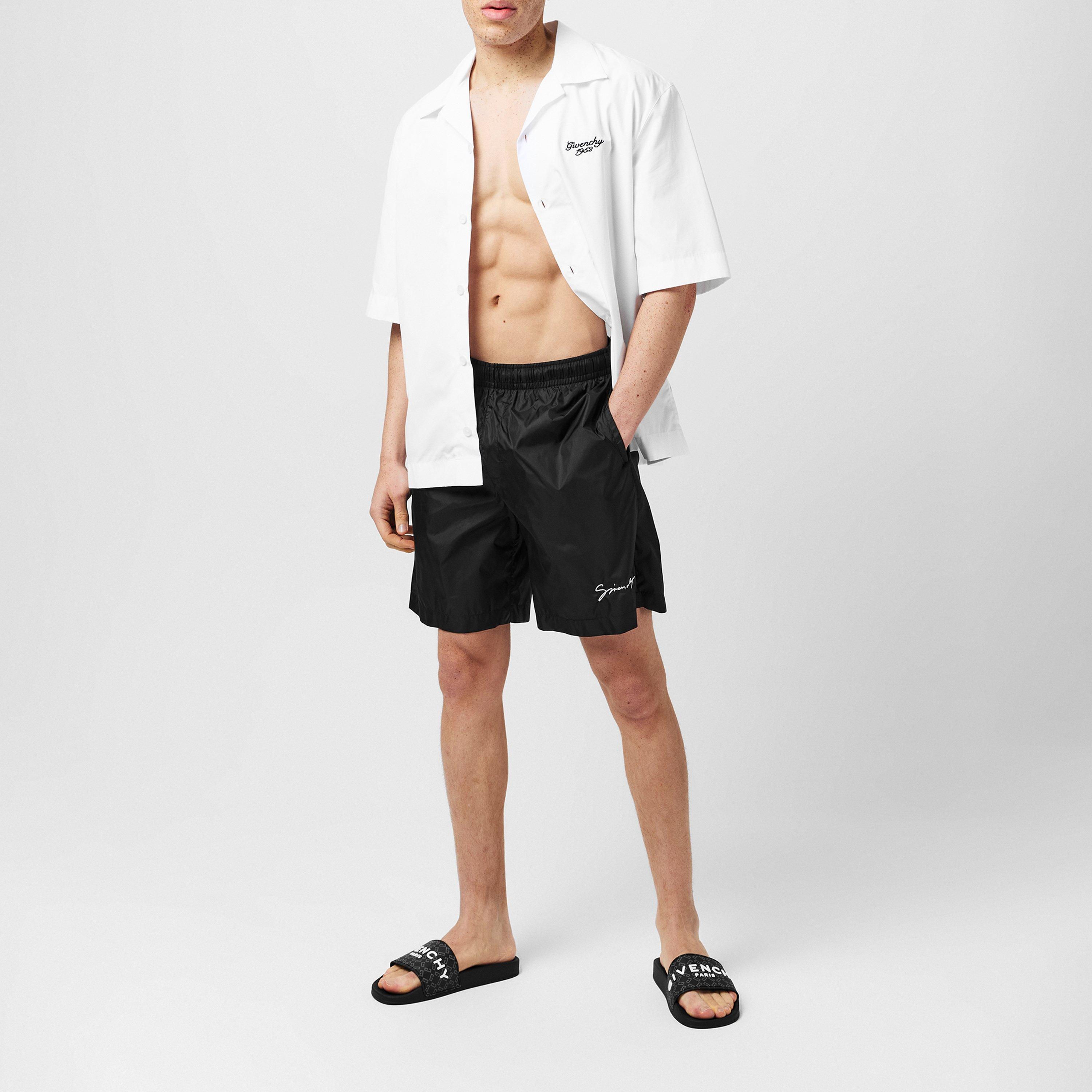 Black - GIVENCHY - Swim Shorts - 4