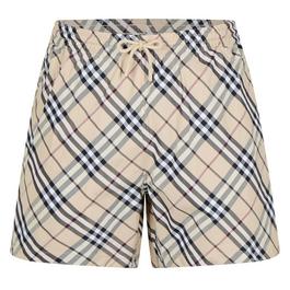 Burberry Check Swim Shorts