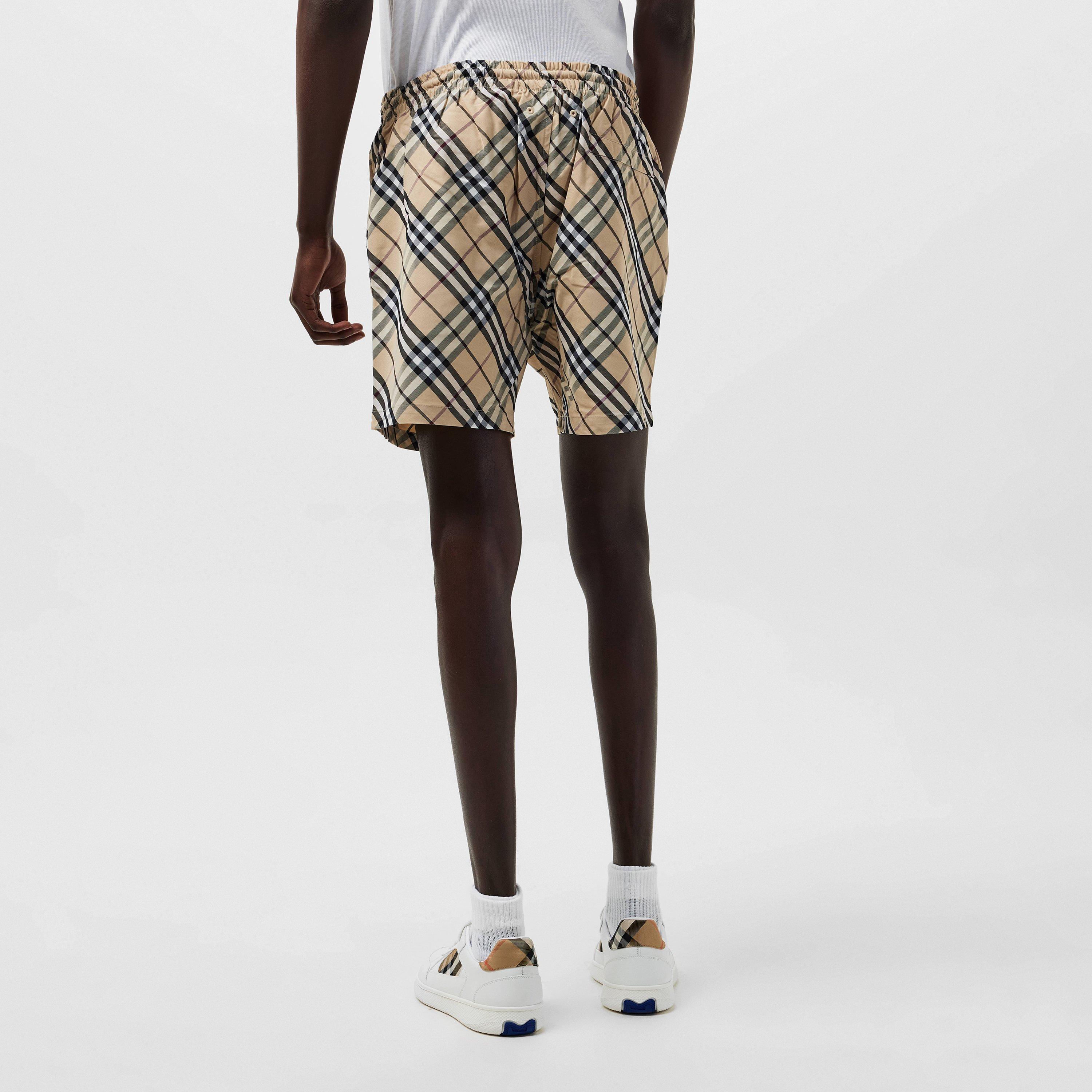 Alabaster - Burberry - Check Swim Shorts - 4