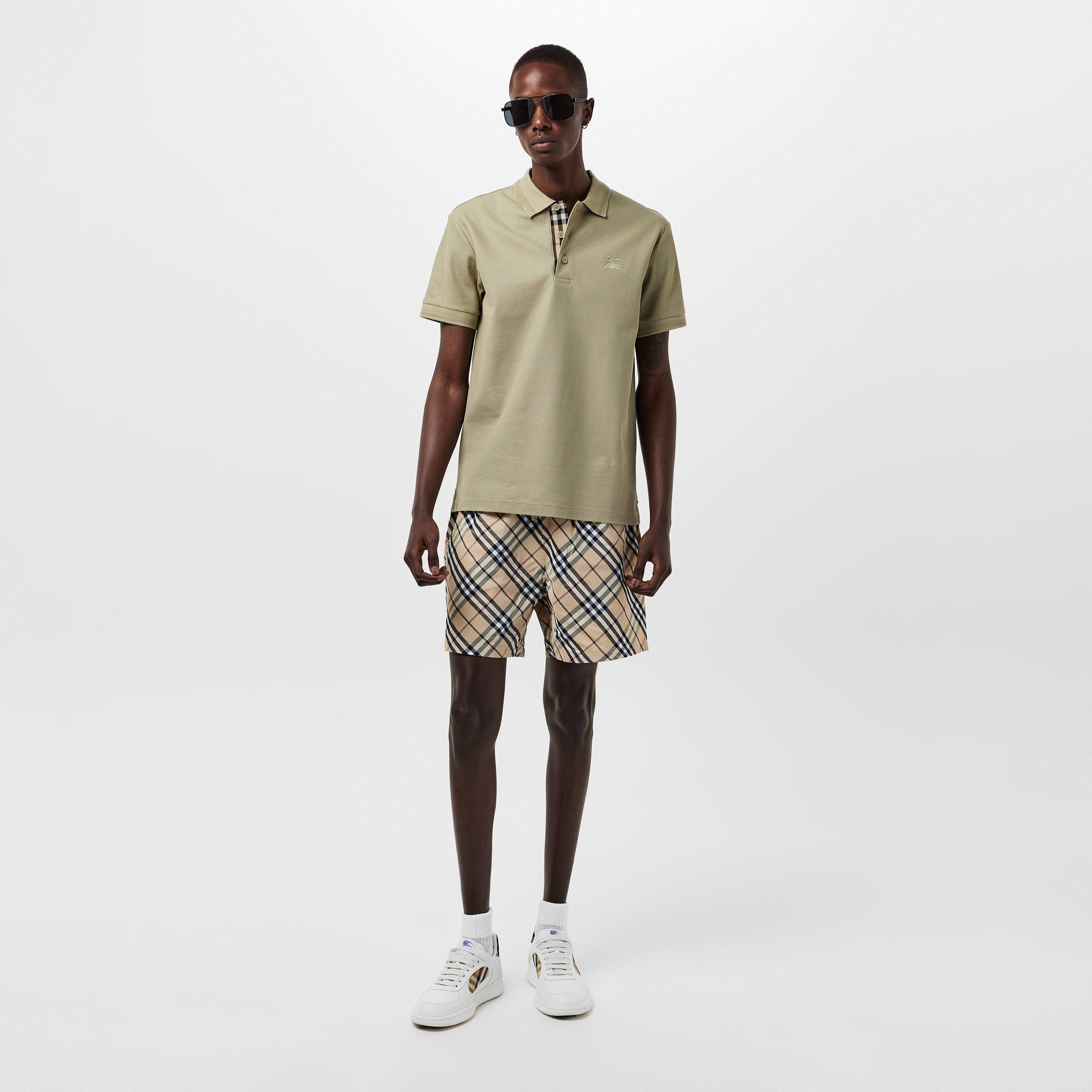 Alabaster - Burberry - Check Swim Shorts - 6