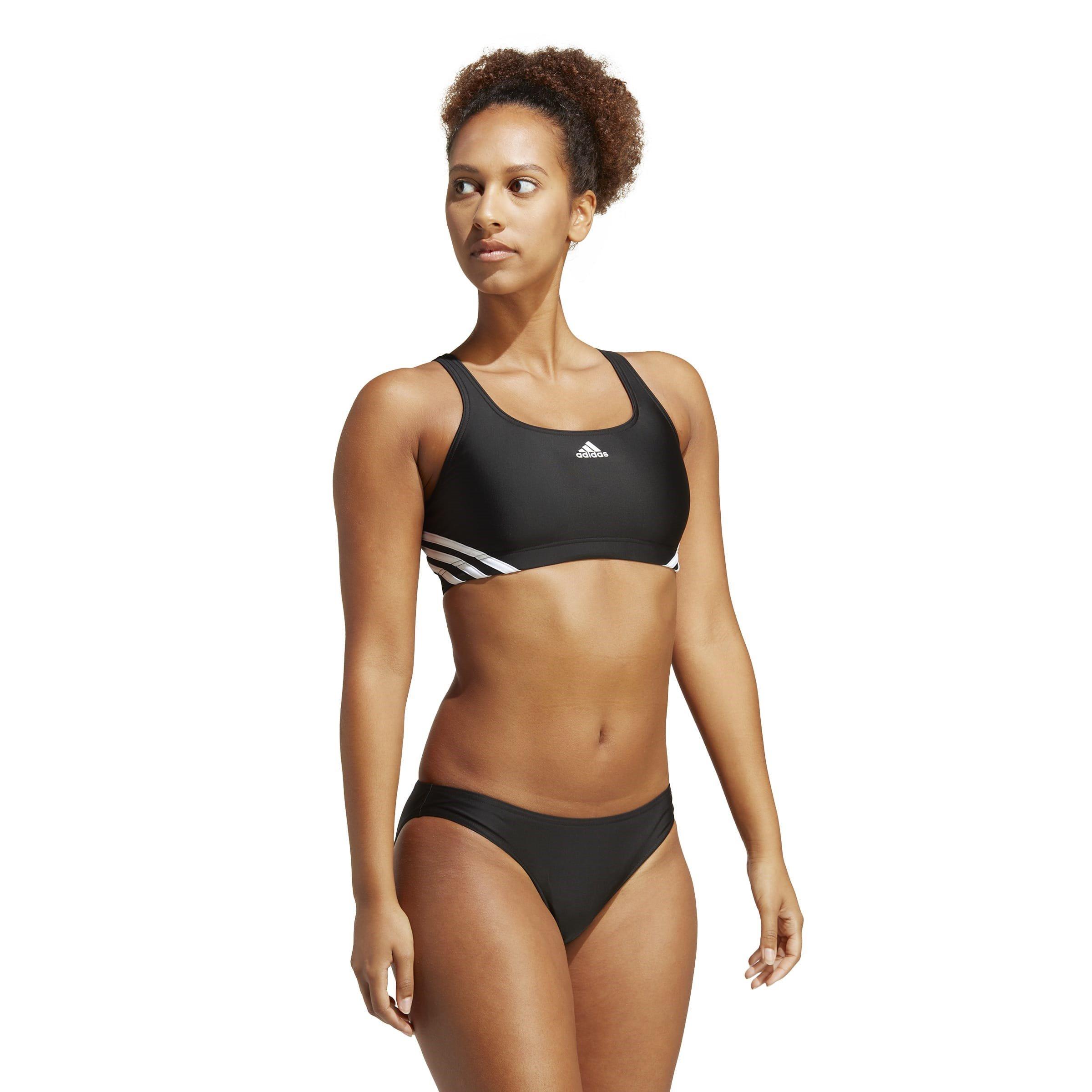 Sort/Hvid - adidas - 3-Stripes Bikini Womens - 4