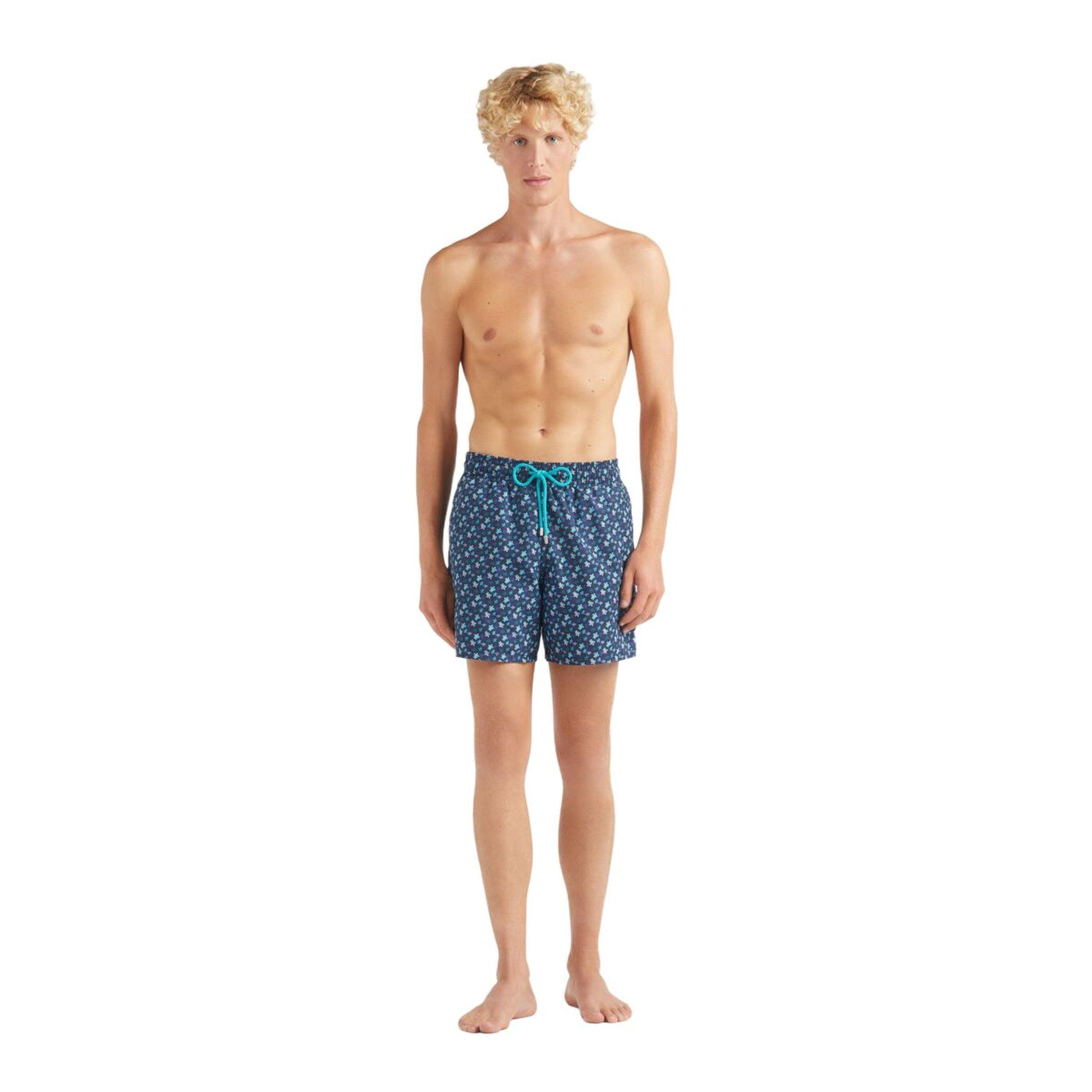 Paon 611 - Vilebrequin - Men's VQuin Moorea Swim Shorts - 3