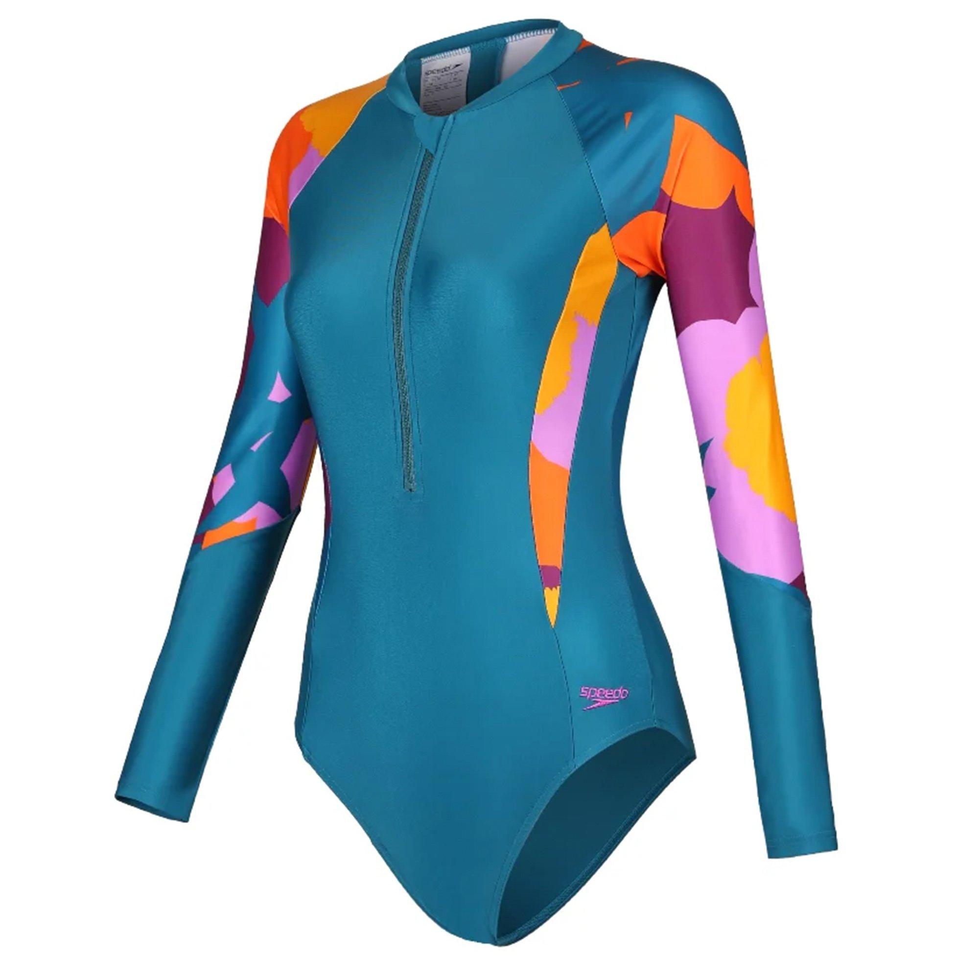 Ocean Depths - Speedo - Asia Fit Womens Long Sleeve Swimsuit - 1
