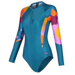 Speedo Asia Fit Womens Long Sleeve Swimsuit