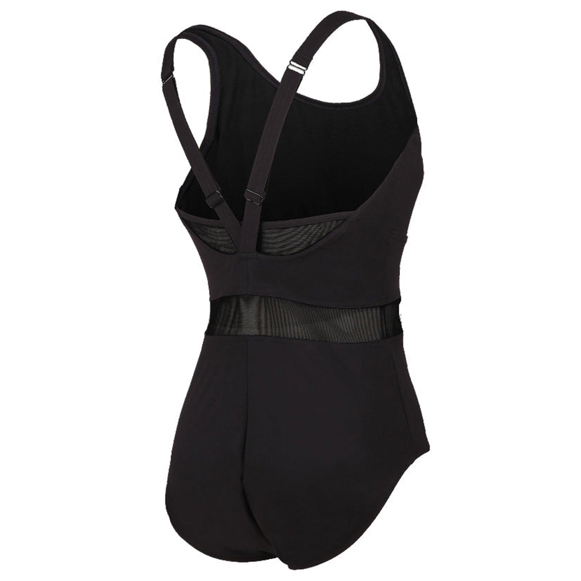 Black - Speedo - Asia Fit Womens Luniaglow 1 Piece Swimsuit - 2