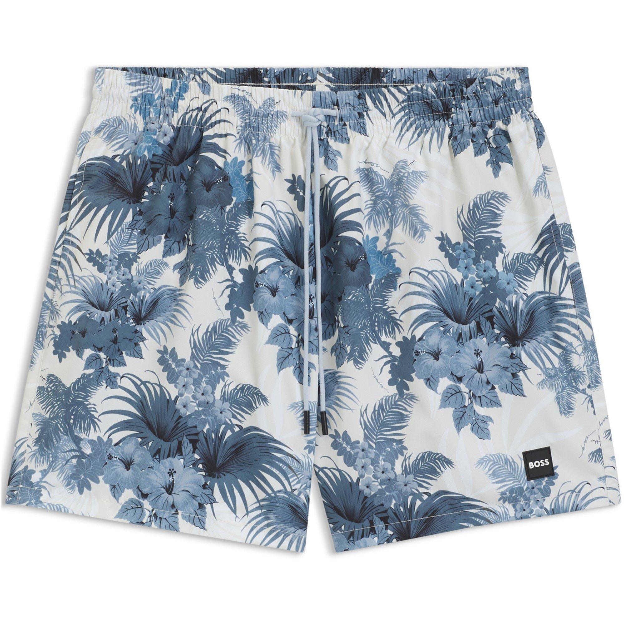Open Blue 483 - Boss - Men's Piranha Breathable Mesh Lining Swim Shorts - 1