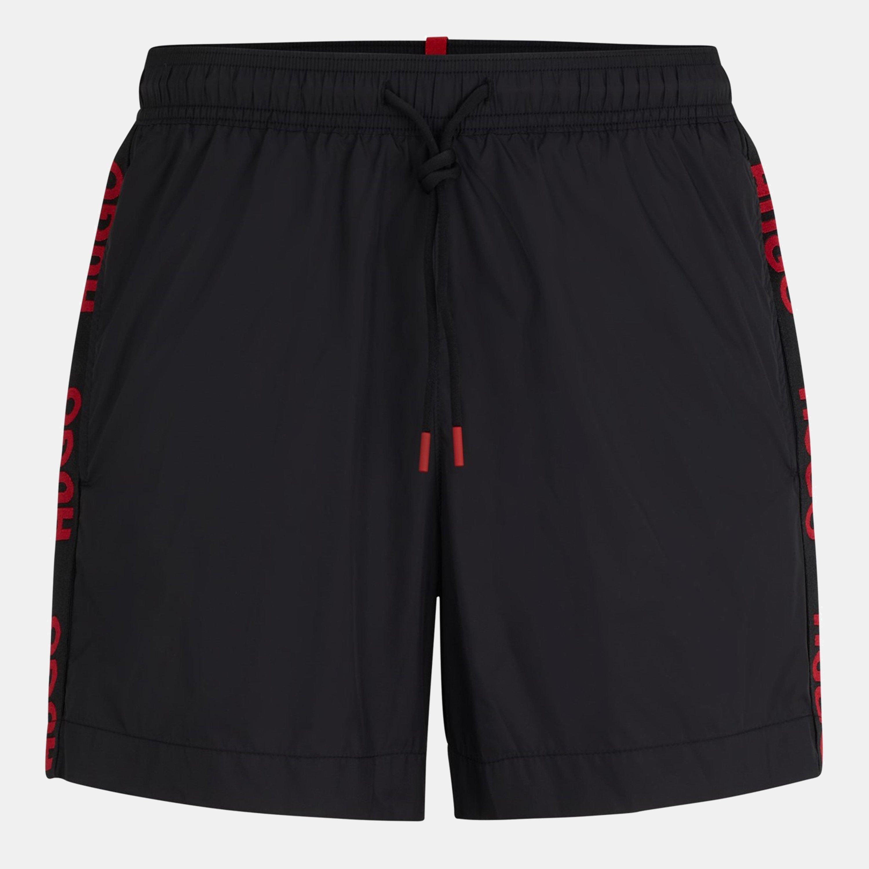 Black 001 - Hugo - Fab Swim Shorts - 1
