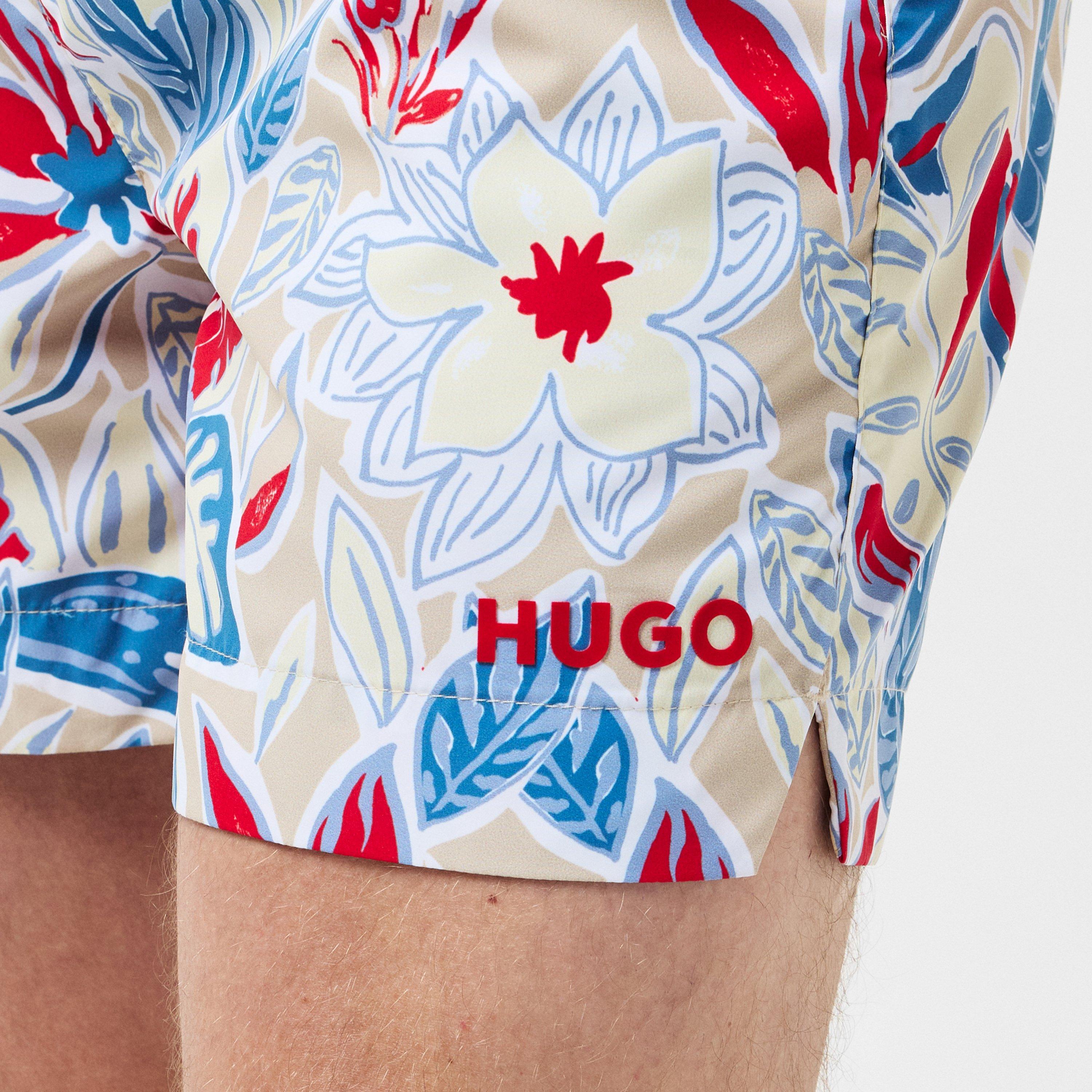 White 103 - Hugo - Men's CALALA Swim Shorts - 5