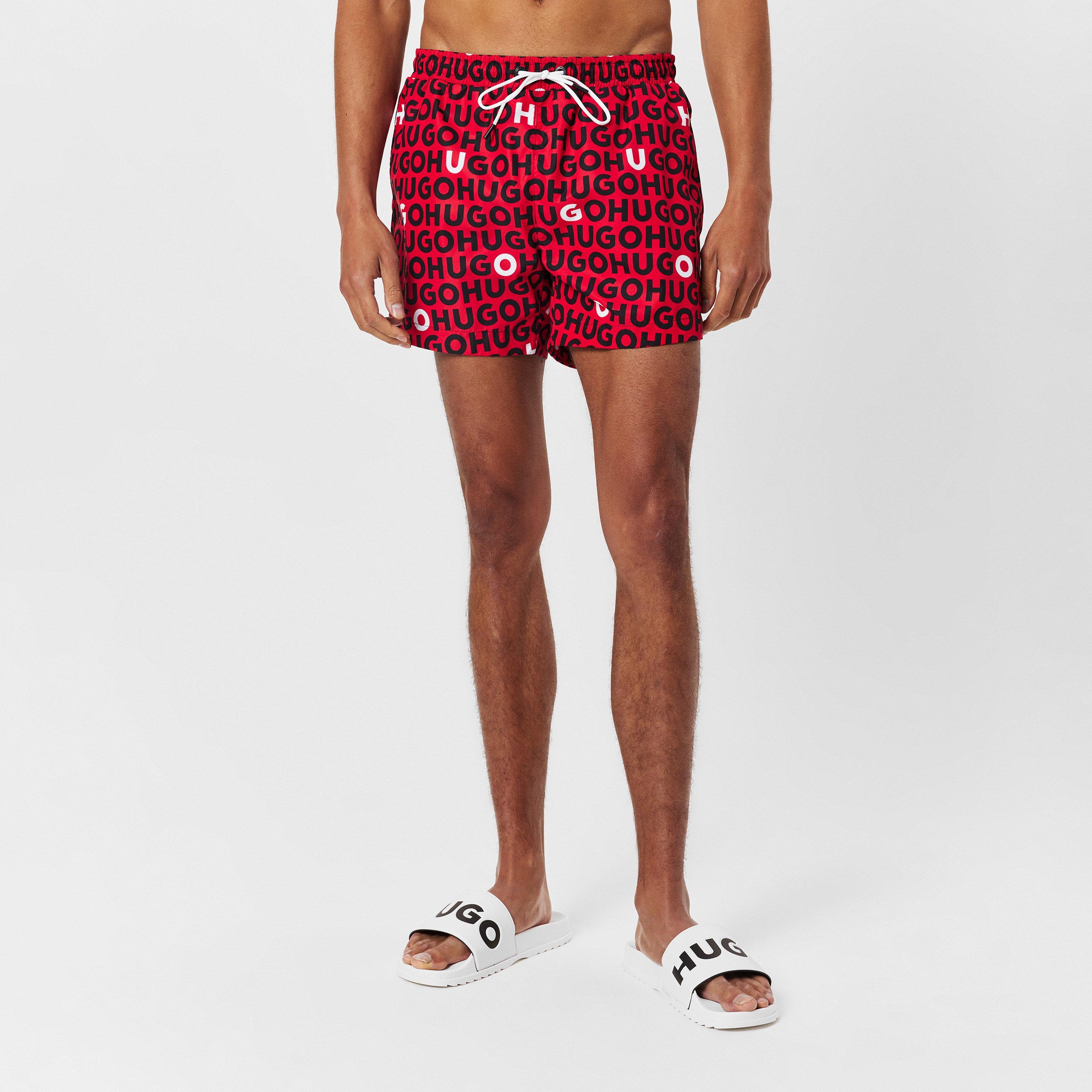 Red 612 - Hugo - Men's Tortuga Swim Shorts - 3