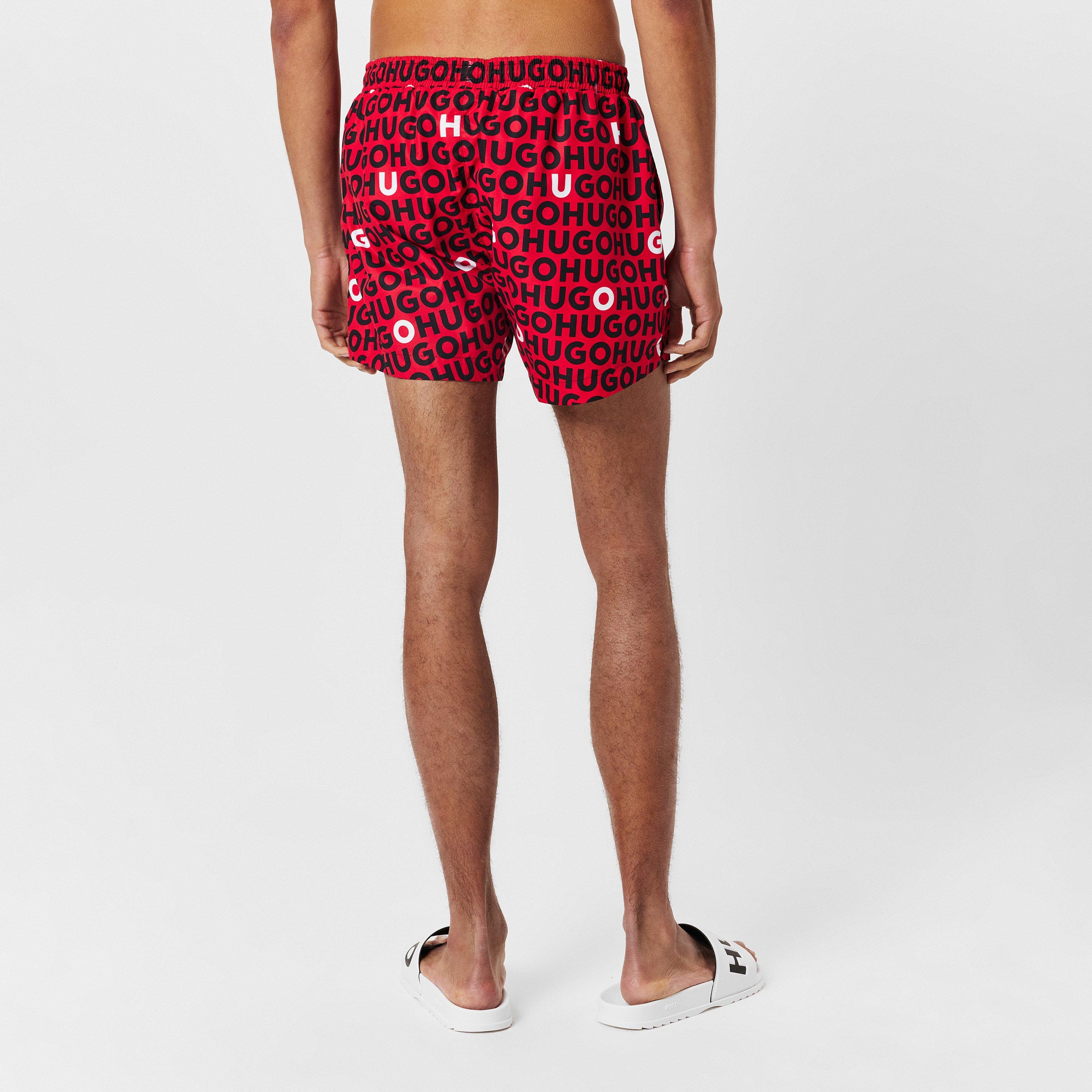Red 612 - Hugo - Men's Tortuga Swim Shorts - 4