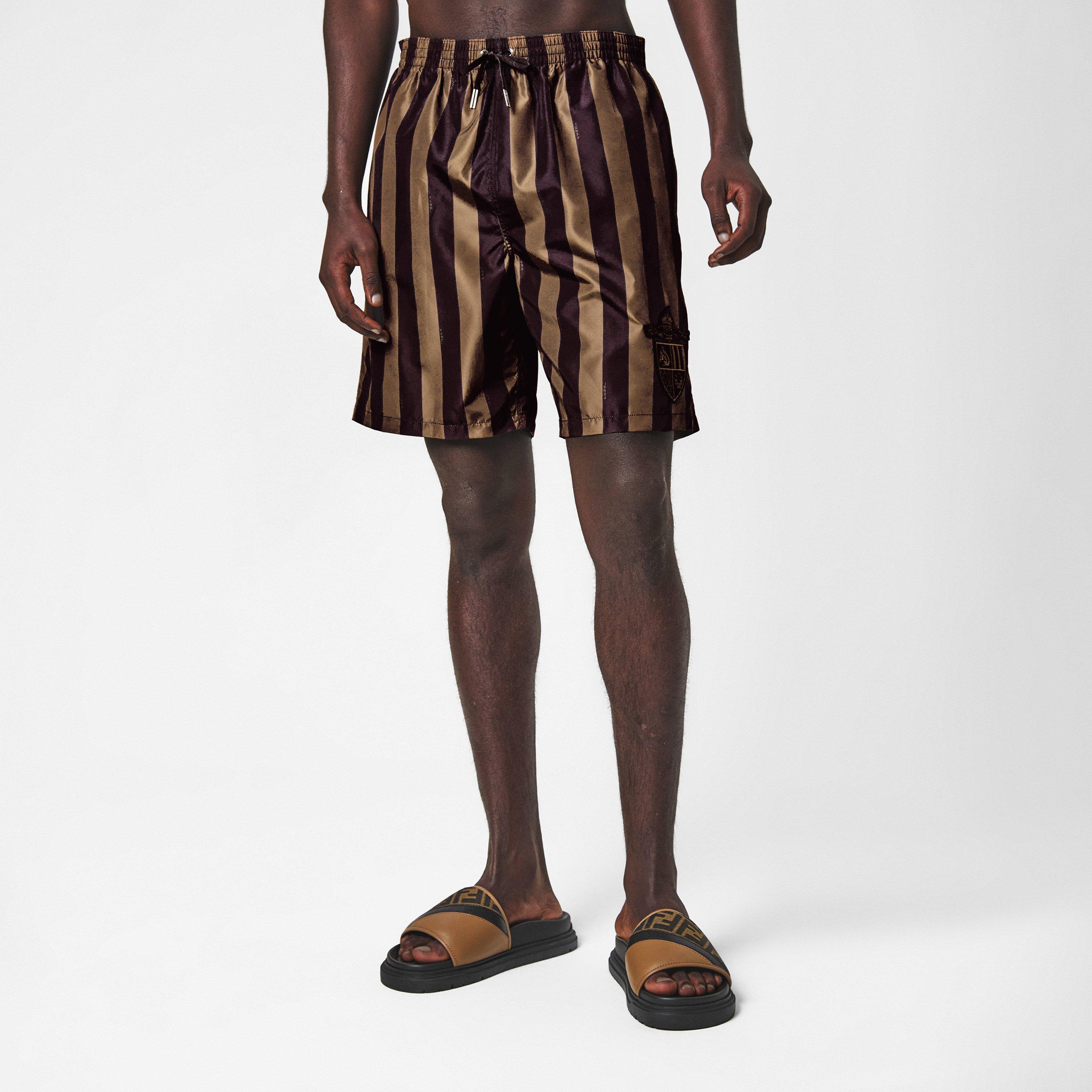 Tabacco - Fendi - Crest Swim Shorts - 3