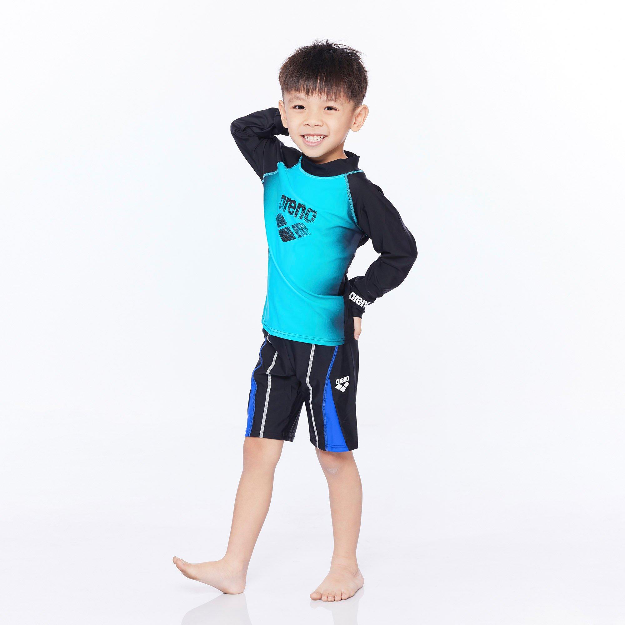 Black - Arena - UV Swim Shorts Juniors - 5