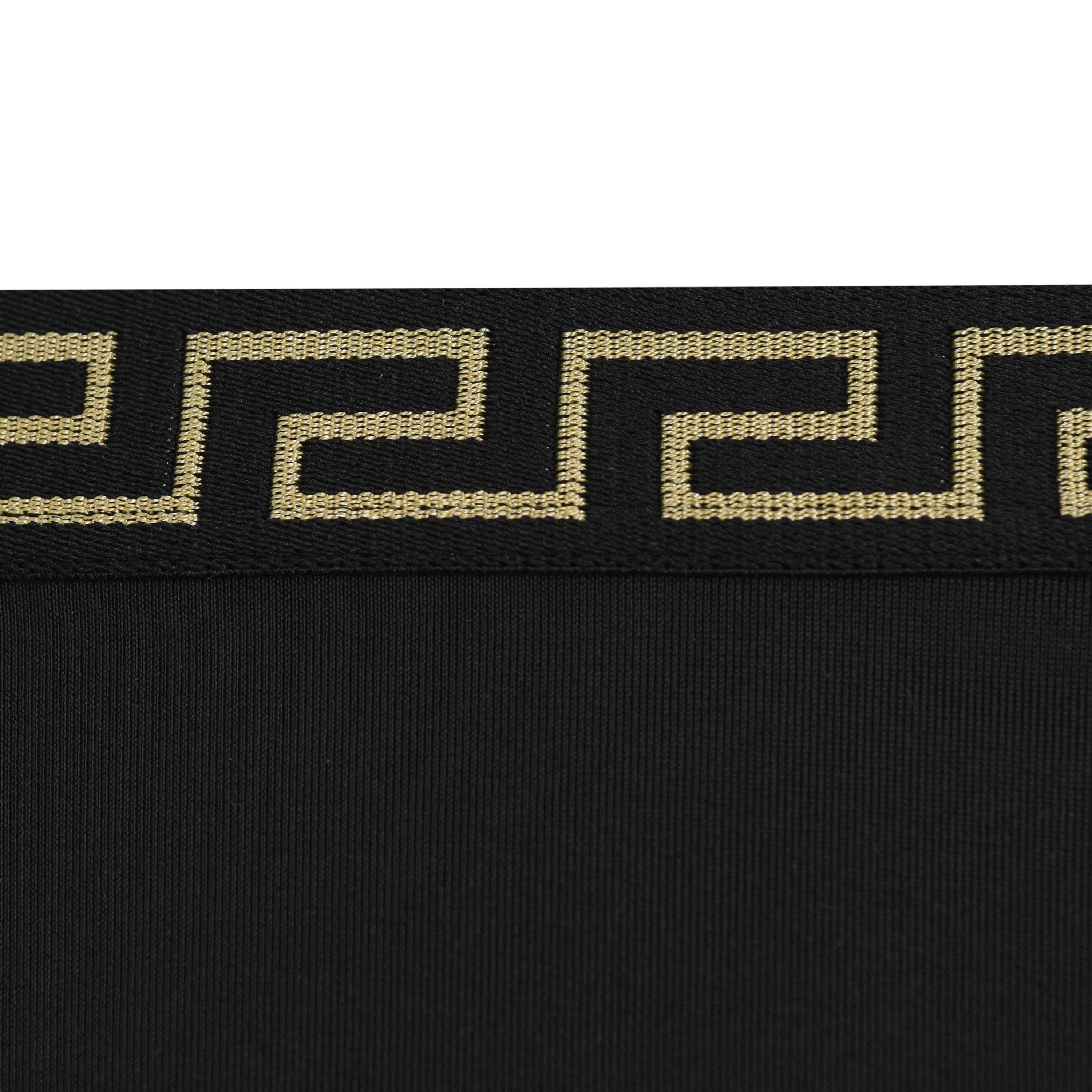 Black A1008 - Versace Icon - Women's Slim Tape Bikini Briefs - 3