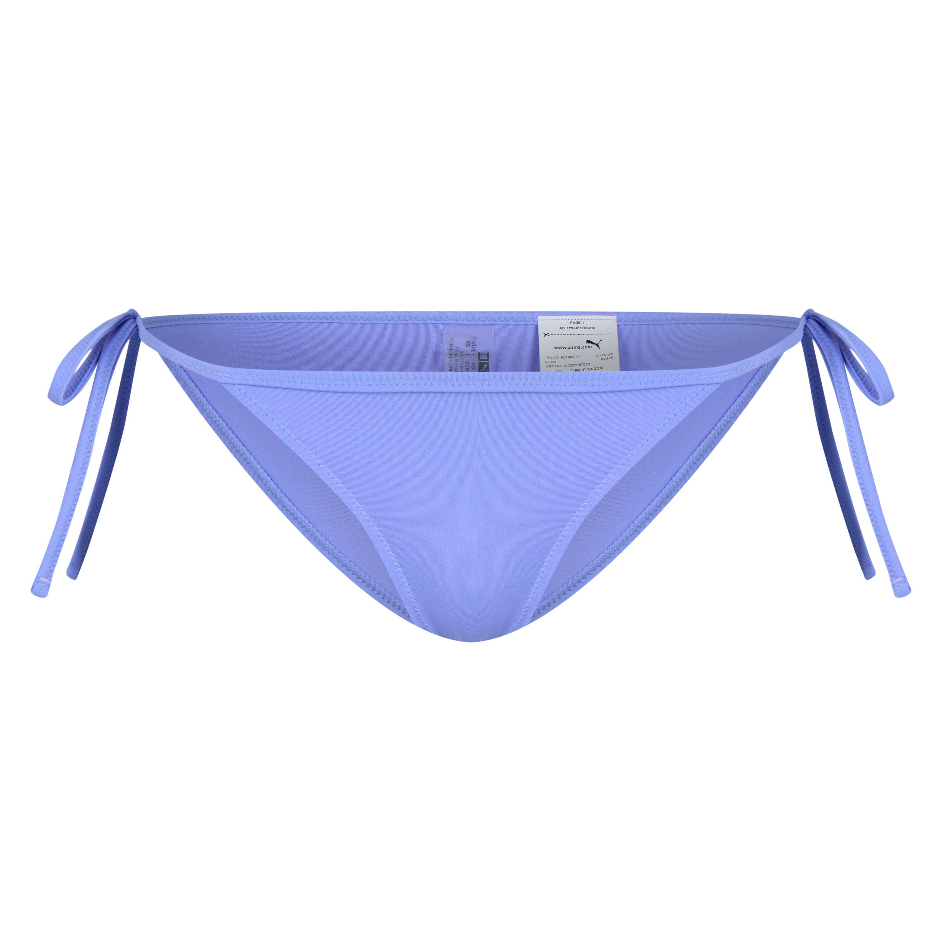 Puma Women's String Bikini Bottoms - Elektro Purple - 10 (S)