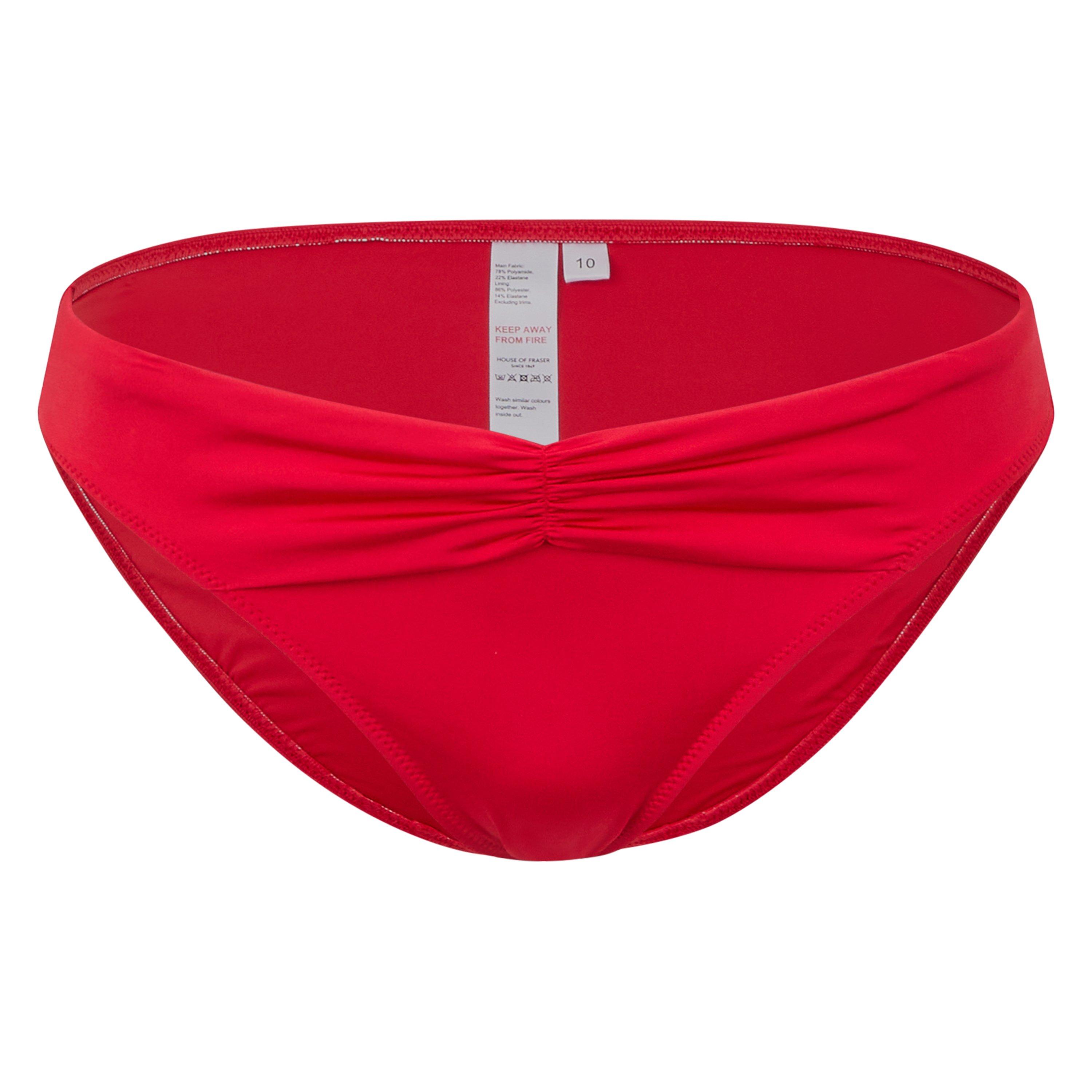Biba Women's Icon Venetian Bikini Briefs - Red - 18 (2XL)