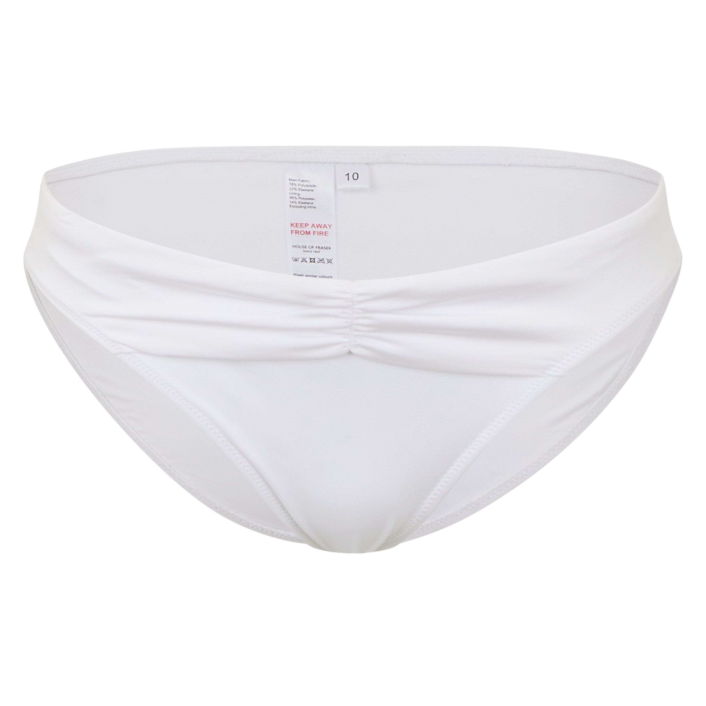 Biba Women's Icon Venetian Bikini Briefs - White - 16 (XL)